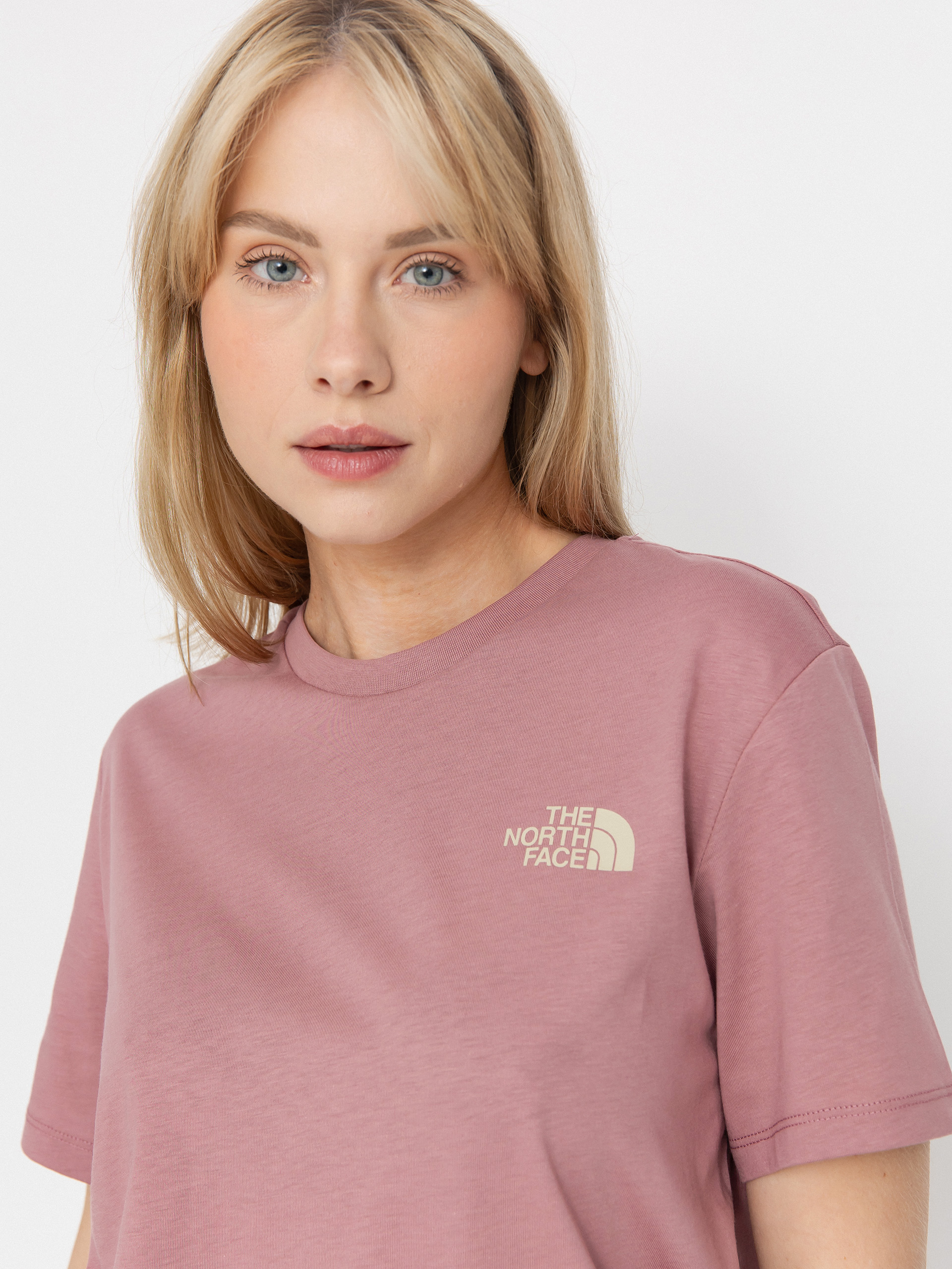 T-shirt The North Face Box Nse Relaxed Wmn (nostalgia rose/gravel)
