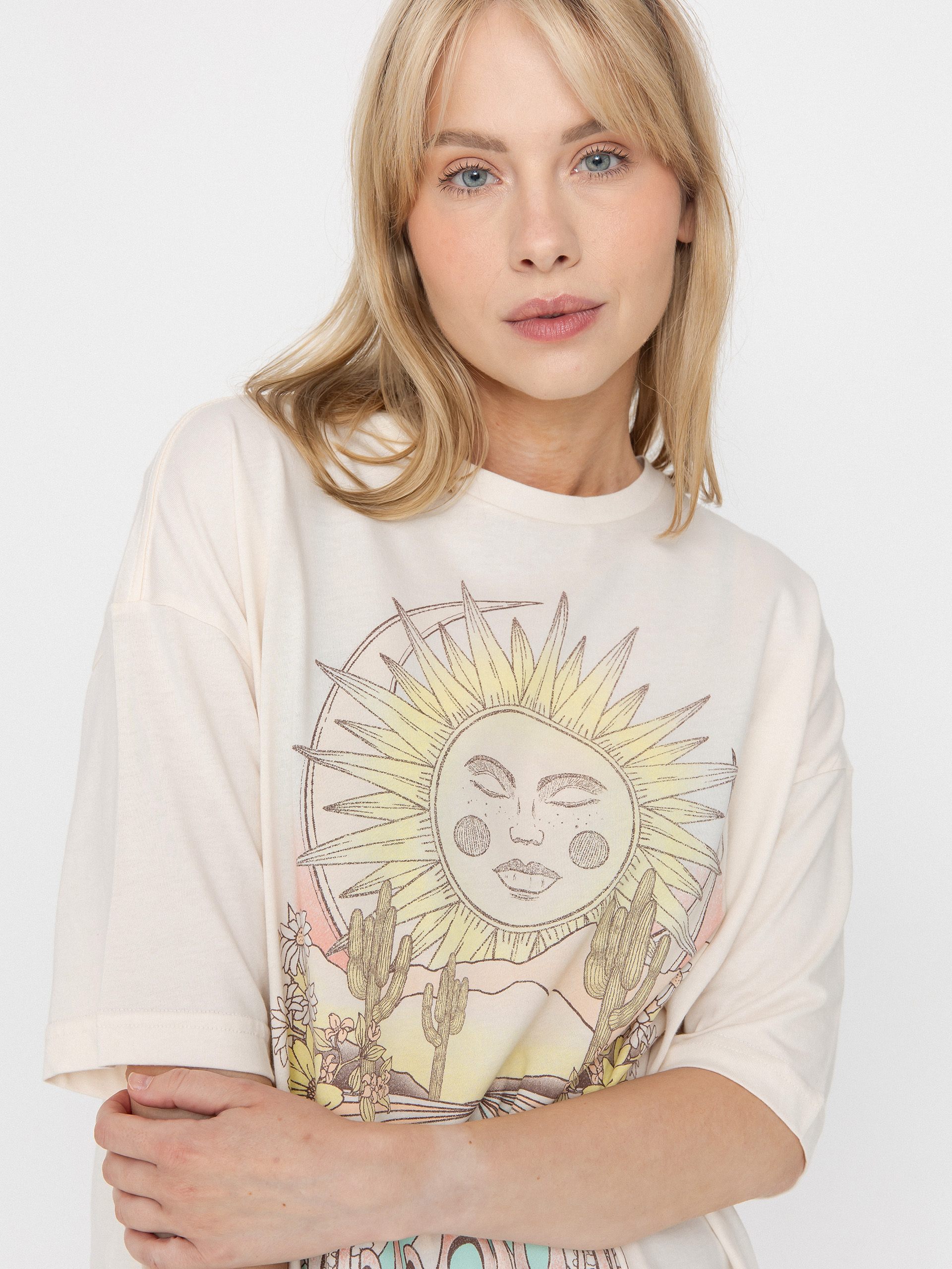 T-shirt Billabong Chasin Sunshine Wmn (salt crystal)