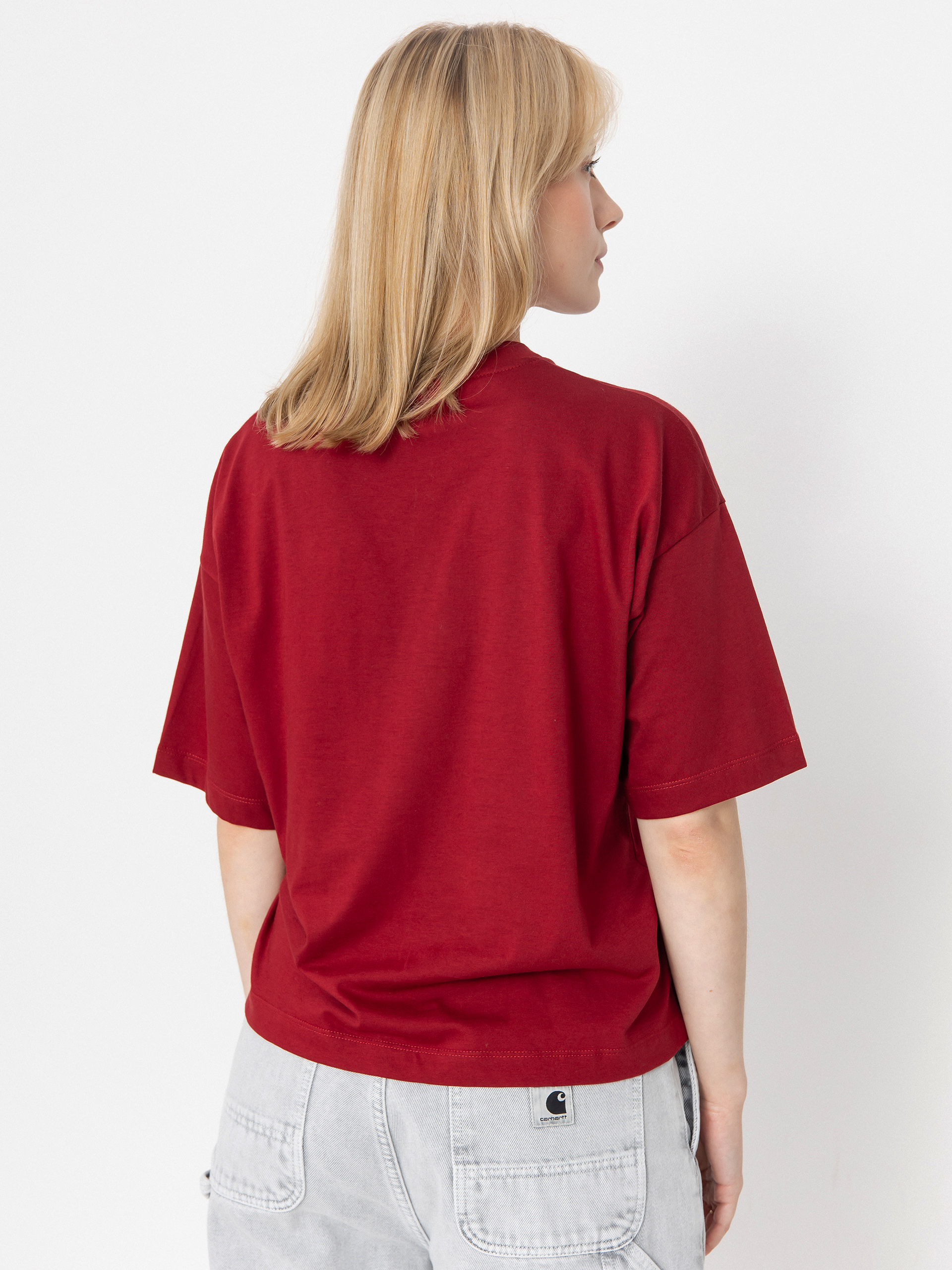 T-shirt Carhartt WIP Chester Wmn (scarlet)