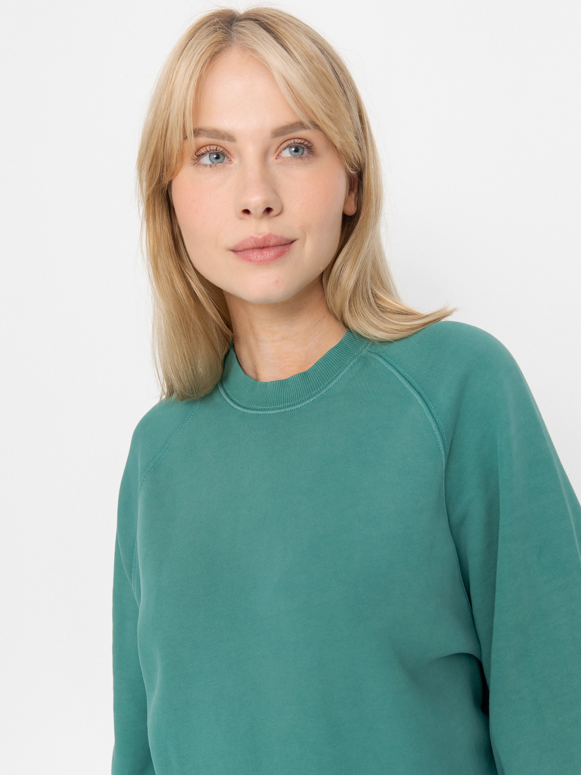 Bluza Carhartt WIP Hudson Wmn (saguaro/chalk wash)