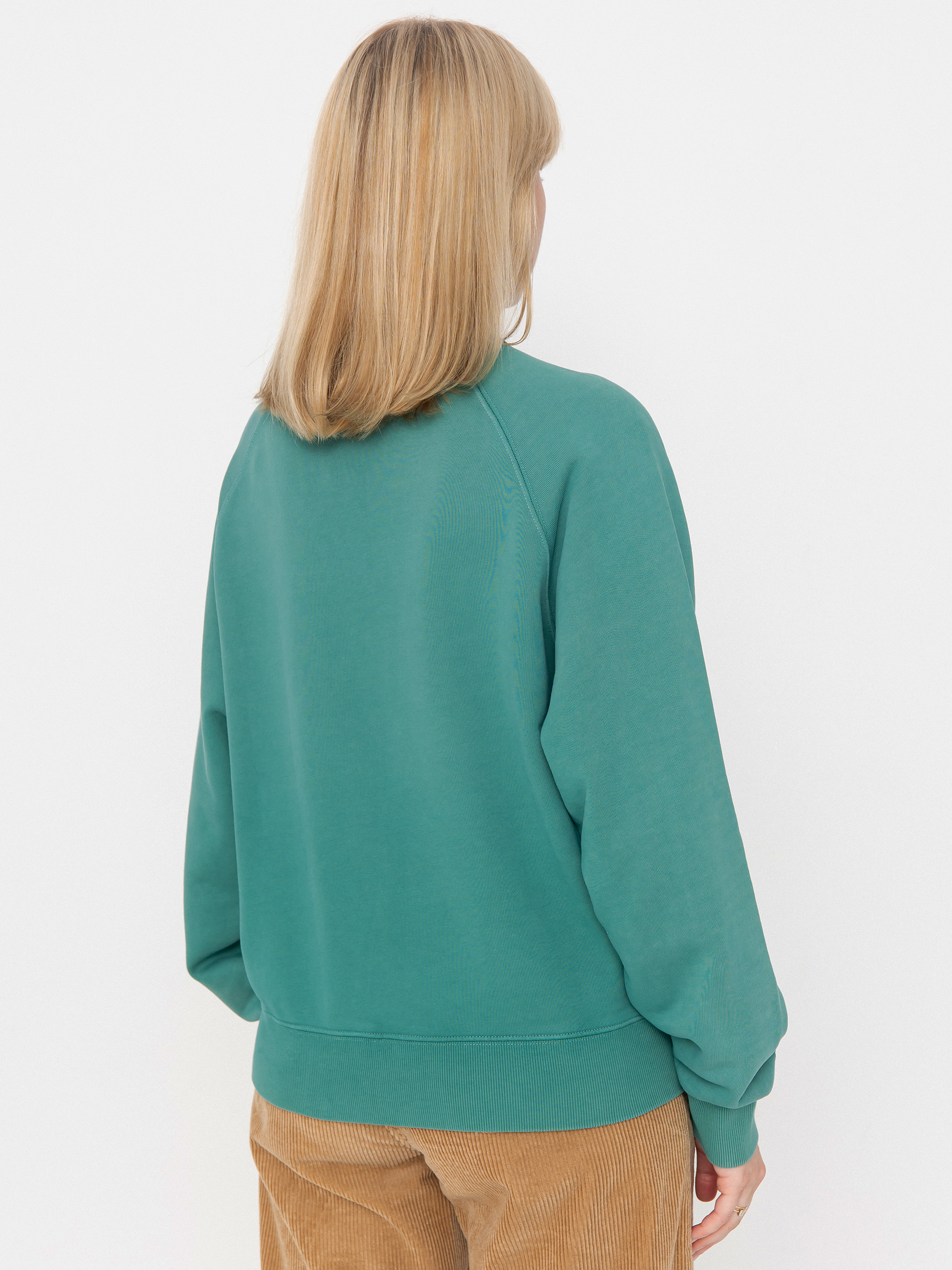 Bluza Carhartt WIP Hudson Wmn (saguaro/chalk wash)