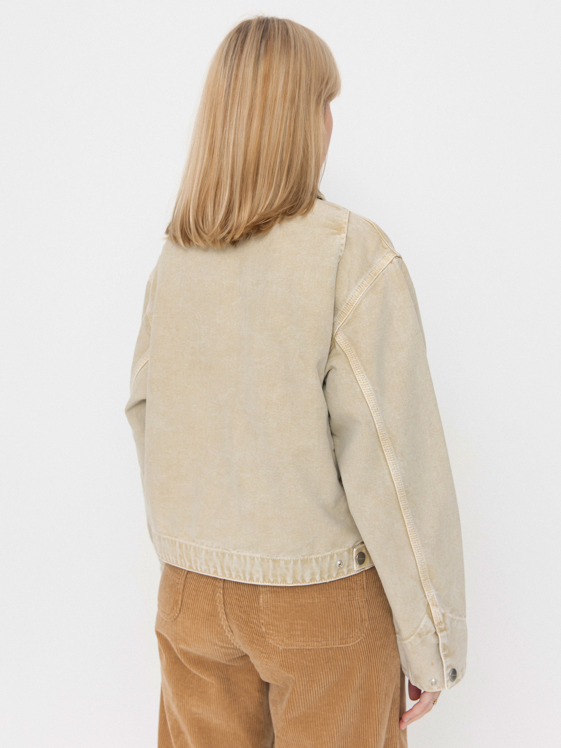 Kurtka Carhartt WIP Emery Wmn (dusty h brown/dusty h brown/chalk wash)