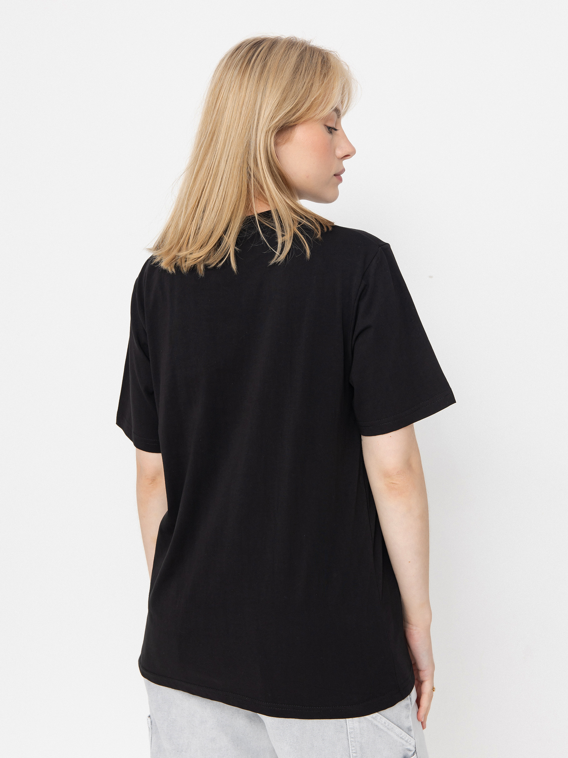 T-shirt Santa Cruz Woodland Mini Strip Front Wmn (black)