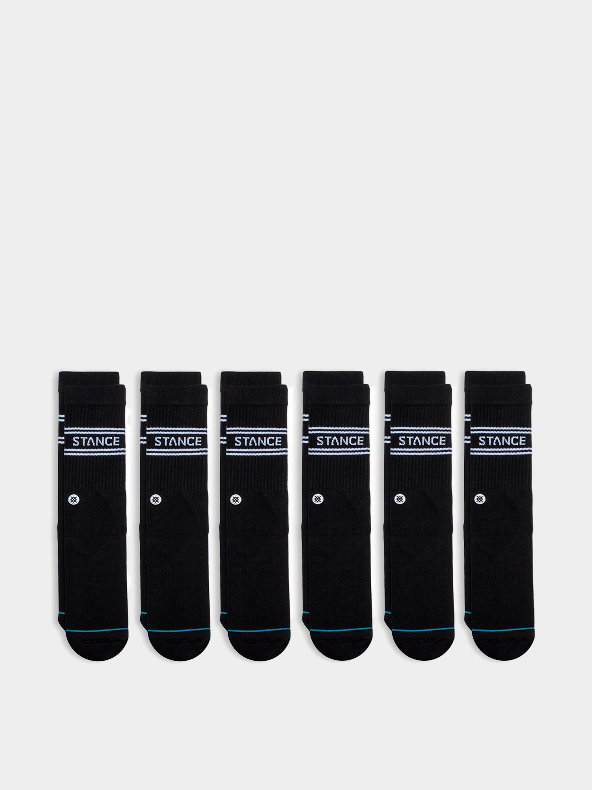 Skarpetki Stance Basic Crew 6 Pk (black)