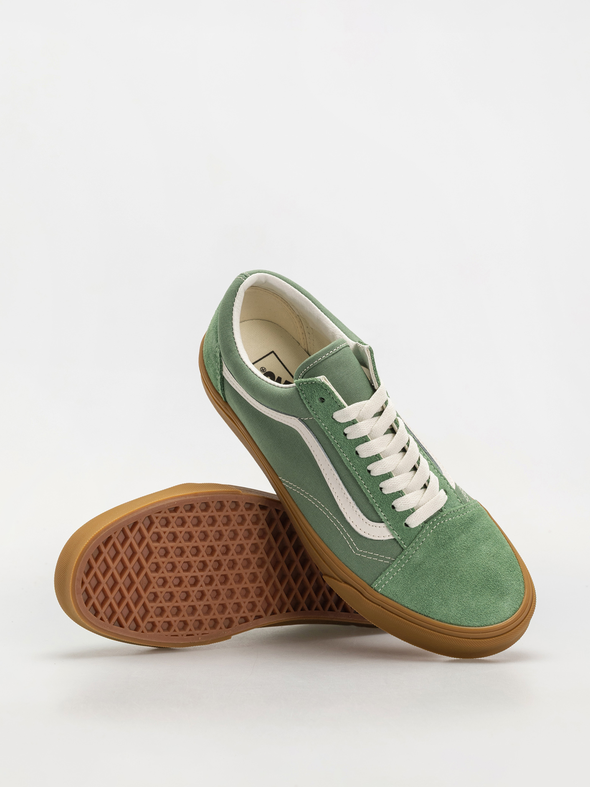 Buty Vans Old Skool (green/gum)
