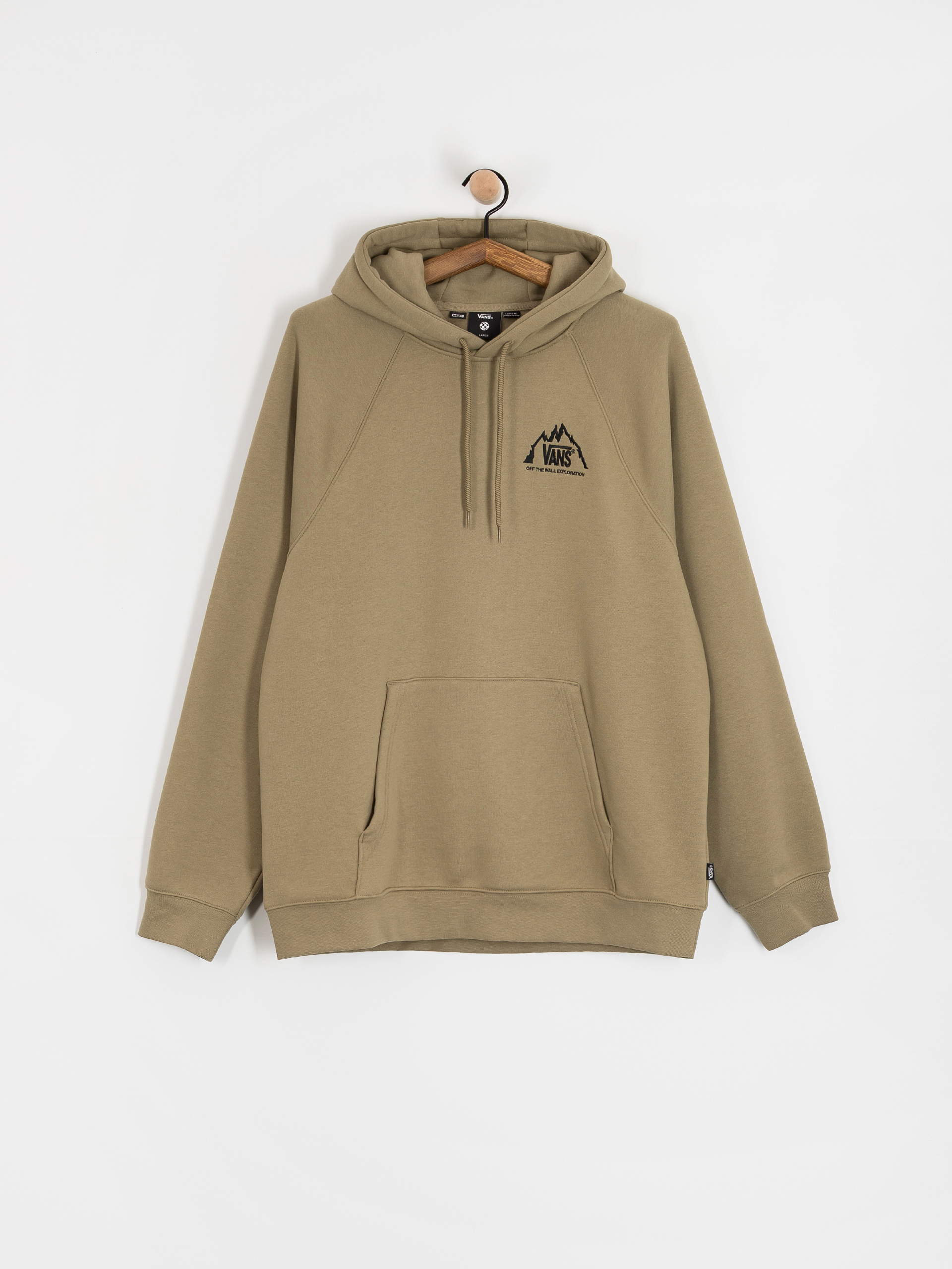 Bluza z kapturem Vans Mte Crestline Logo HD (bay leaf)