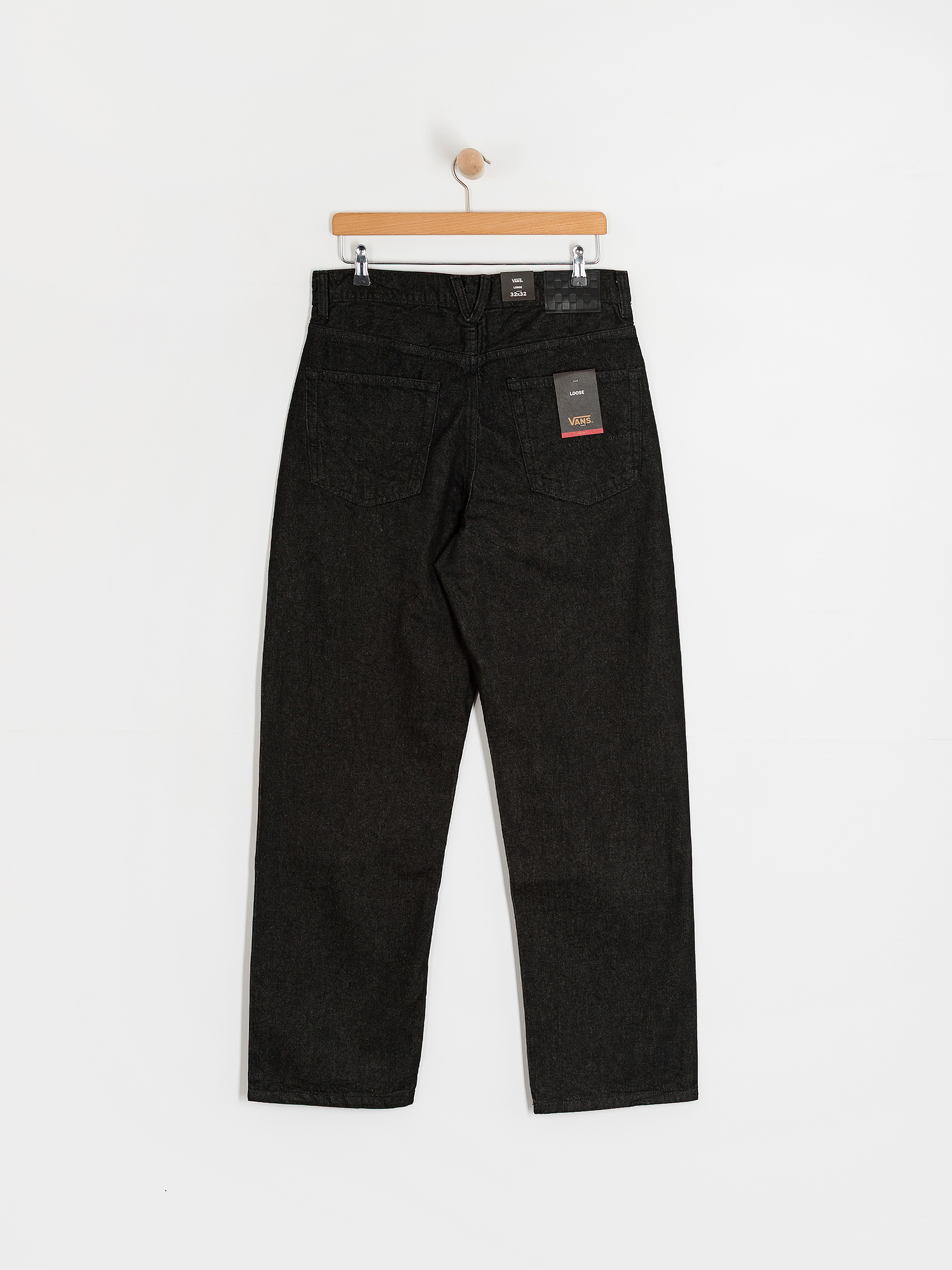 Spodnie Vans Check 5 Loose Denim (black rinse)