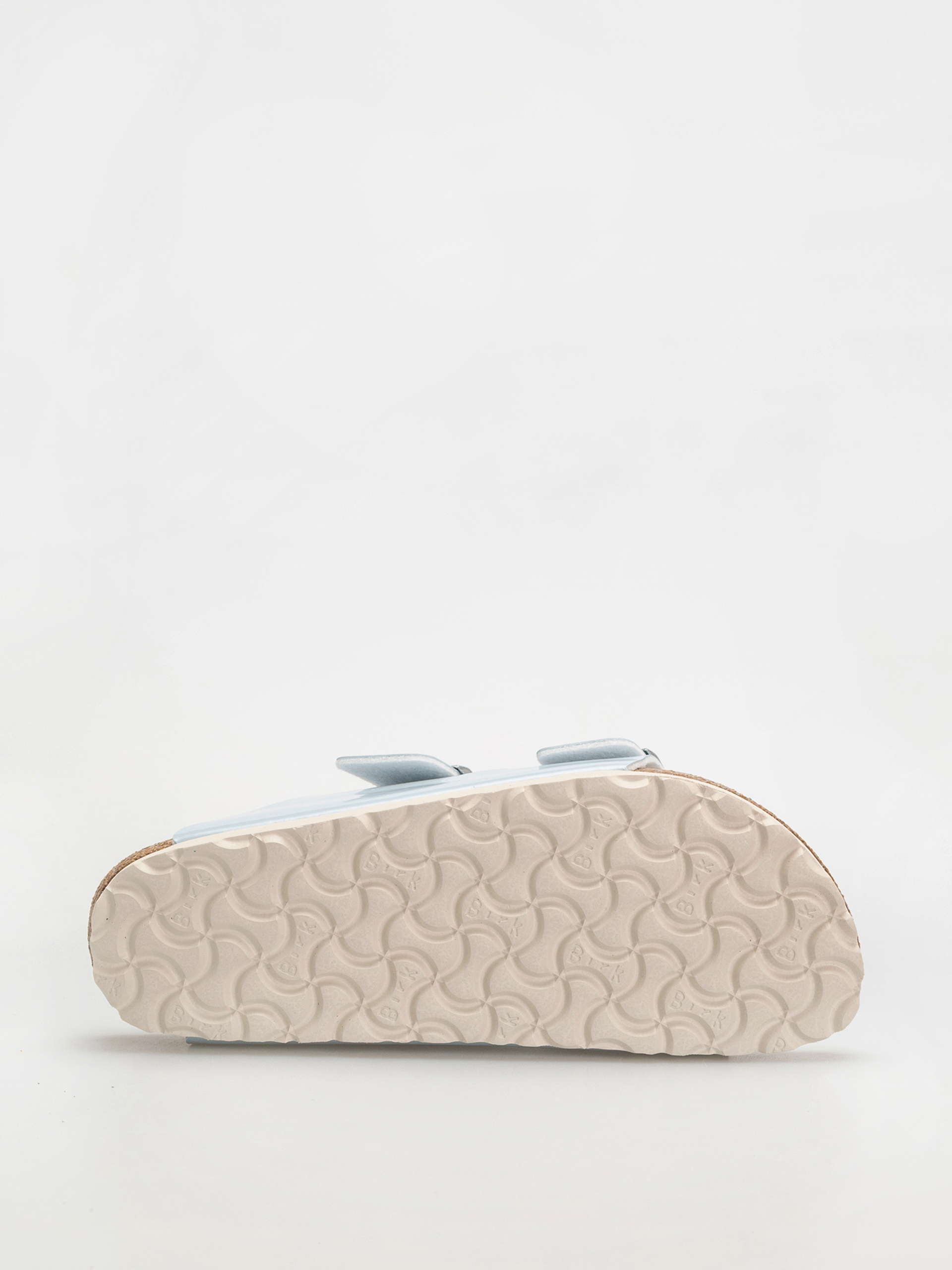 Klapki Birkenstock Arizona Briko Flor Narrow Wmn (patent baby blue)