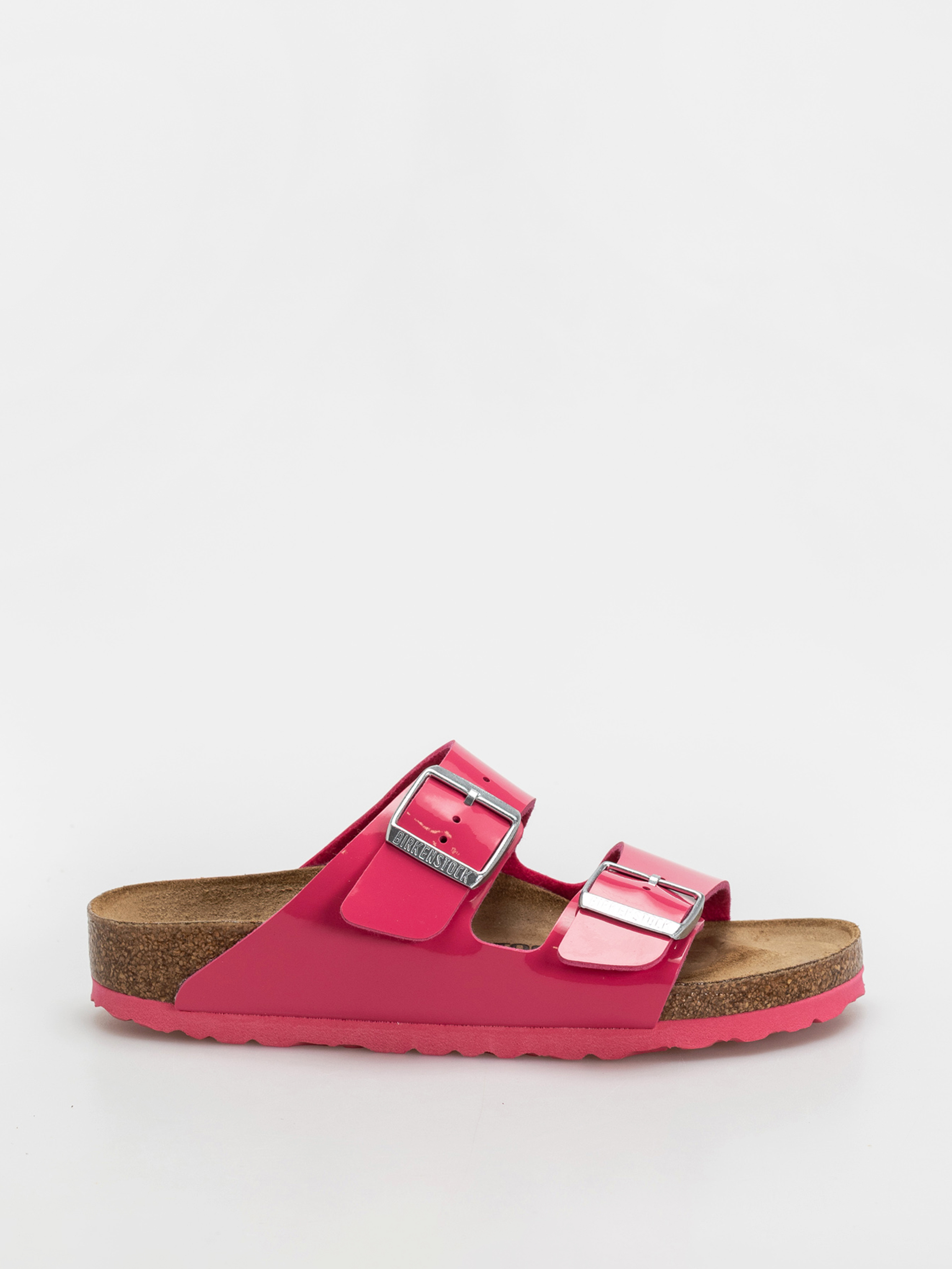 Klapki Birkenstock Arizona Briko Flor Narrow Wmn (patent fuchsia tulip)