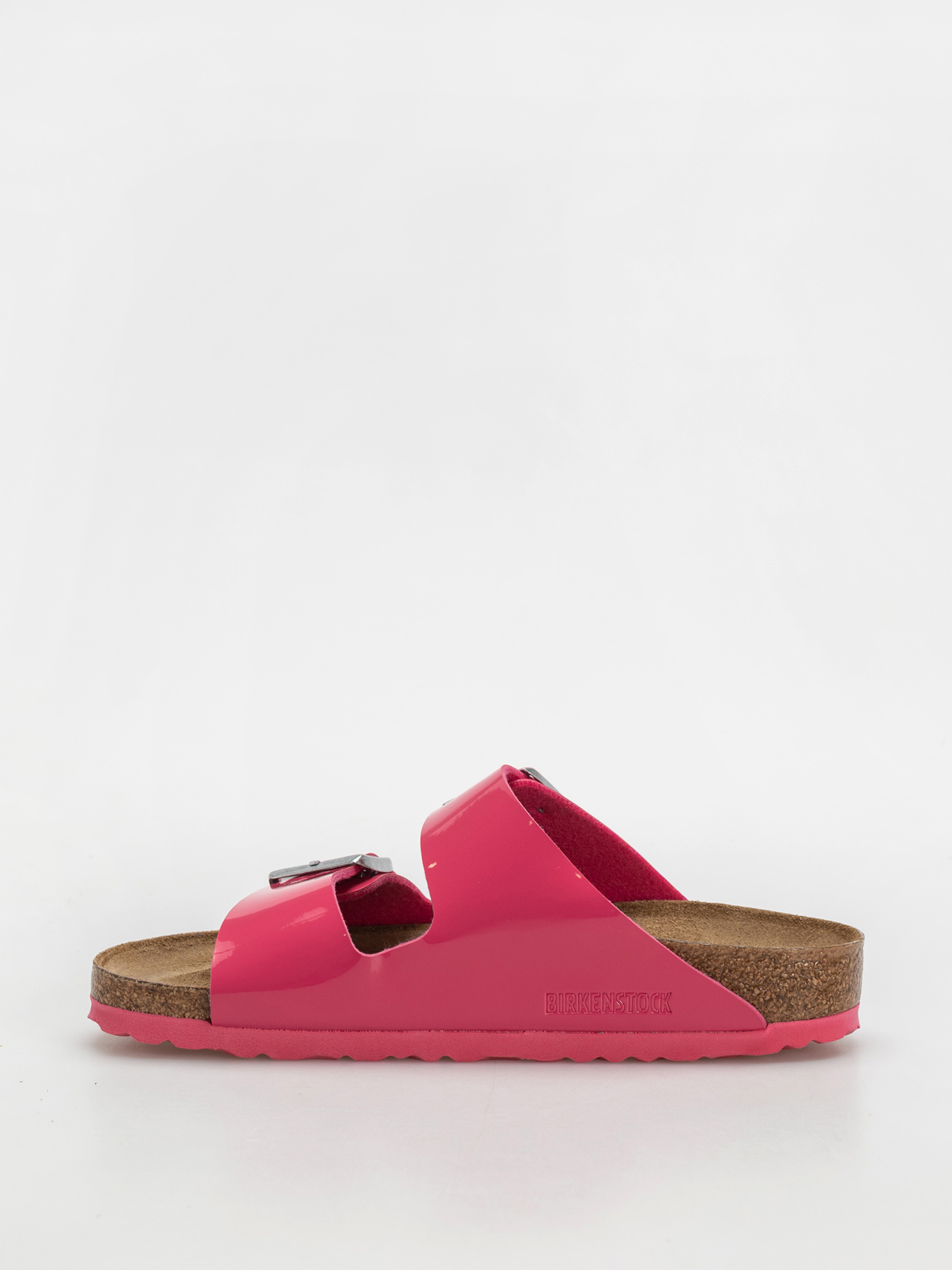 Klapki Birkenstock Arizona Briko Flor Narrow Wmn (patent fuchsia tulip)