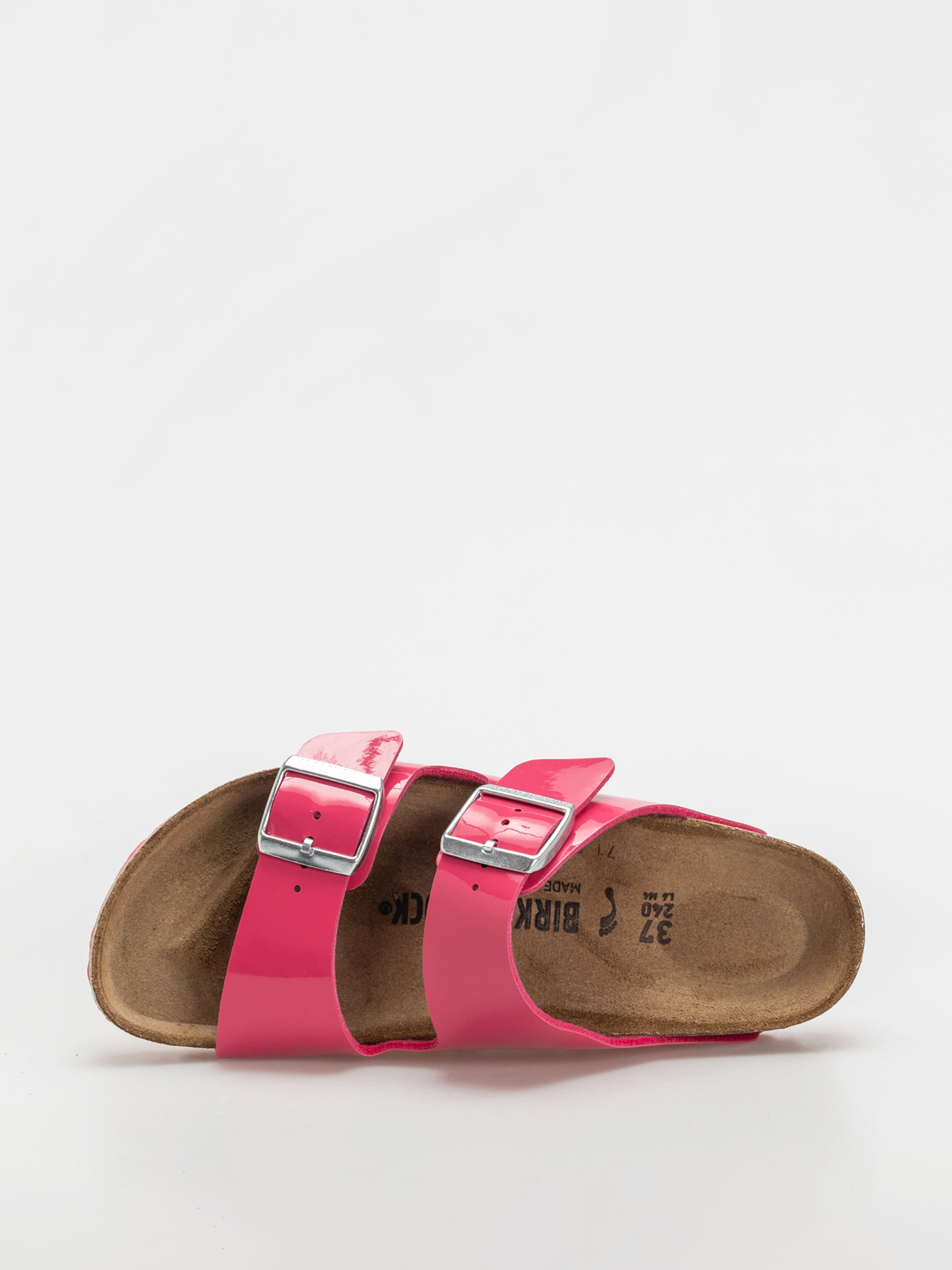 Klapki Birkenstock Arizona Briko Flor Narrow Wmn (patent fuchsia tulip)