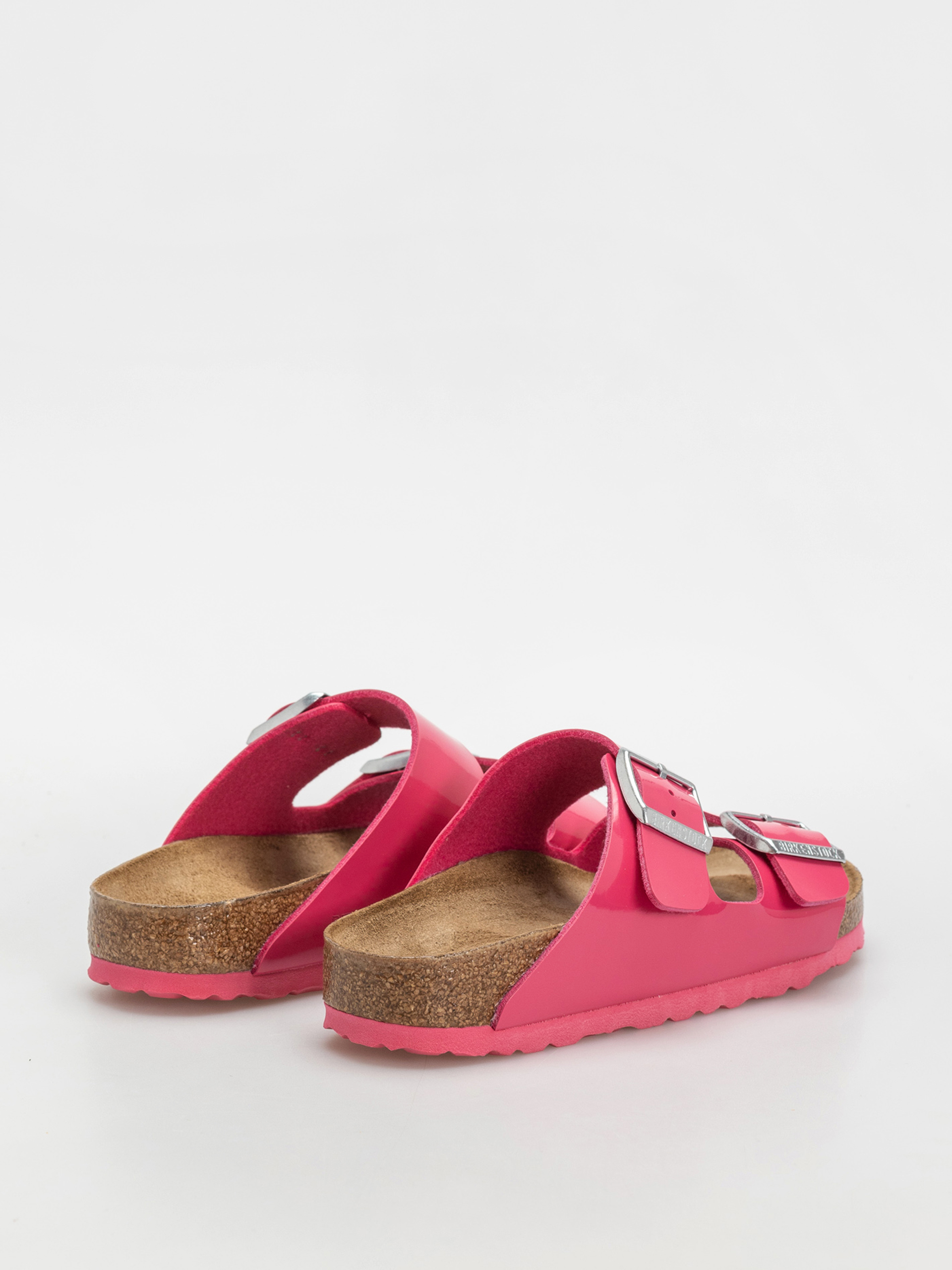 Klapki Birkenstock Arizona Briko Flor Narrow Wmn (patent fuchsia tulip)