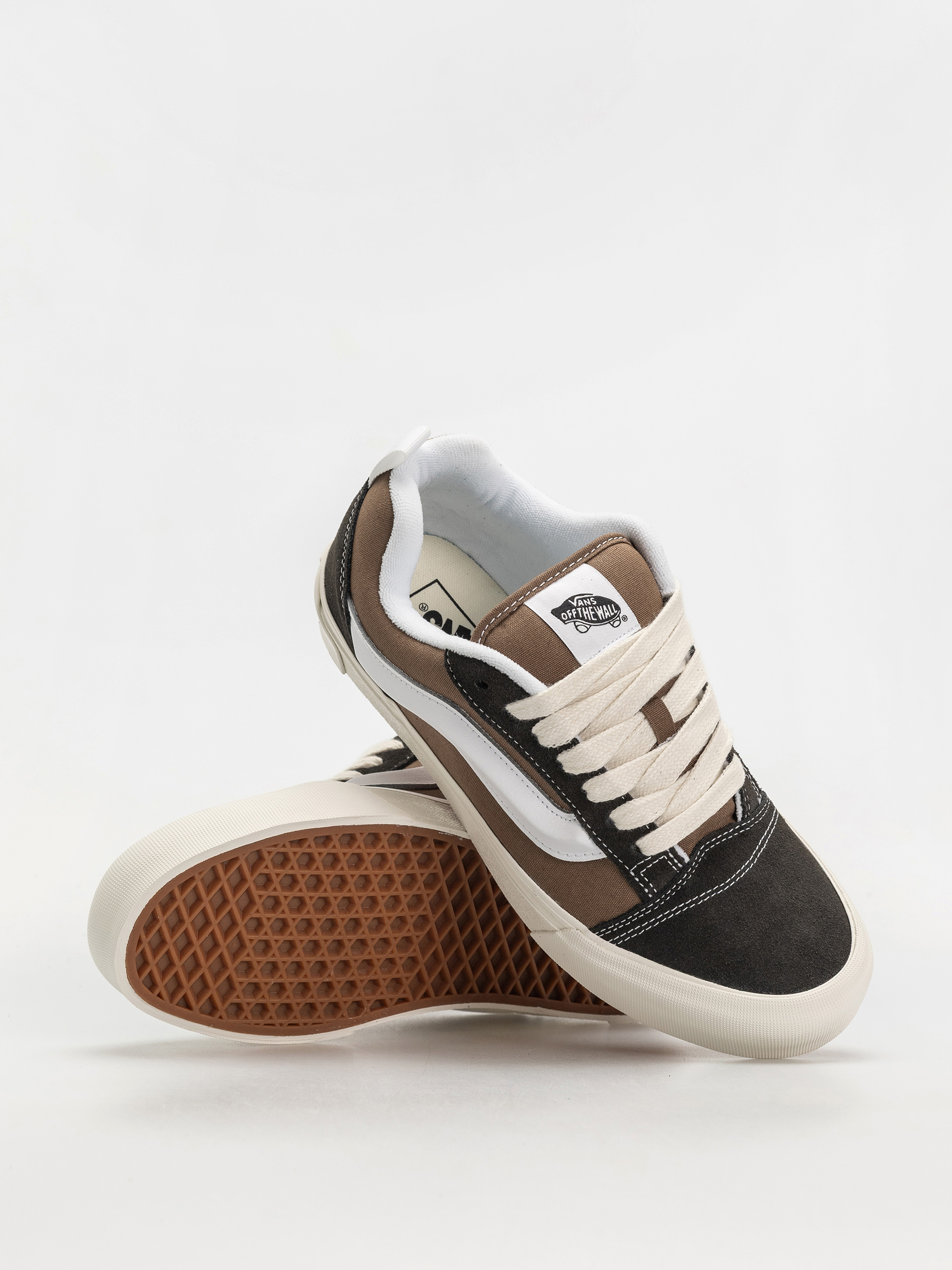Buty Vans Knu Skool (color blocking brown/brown)
