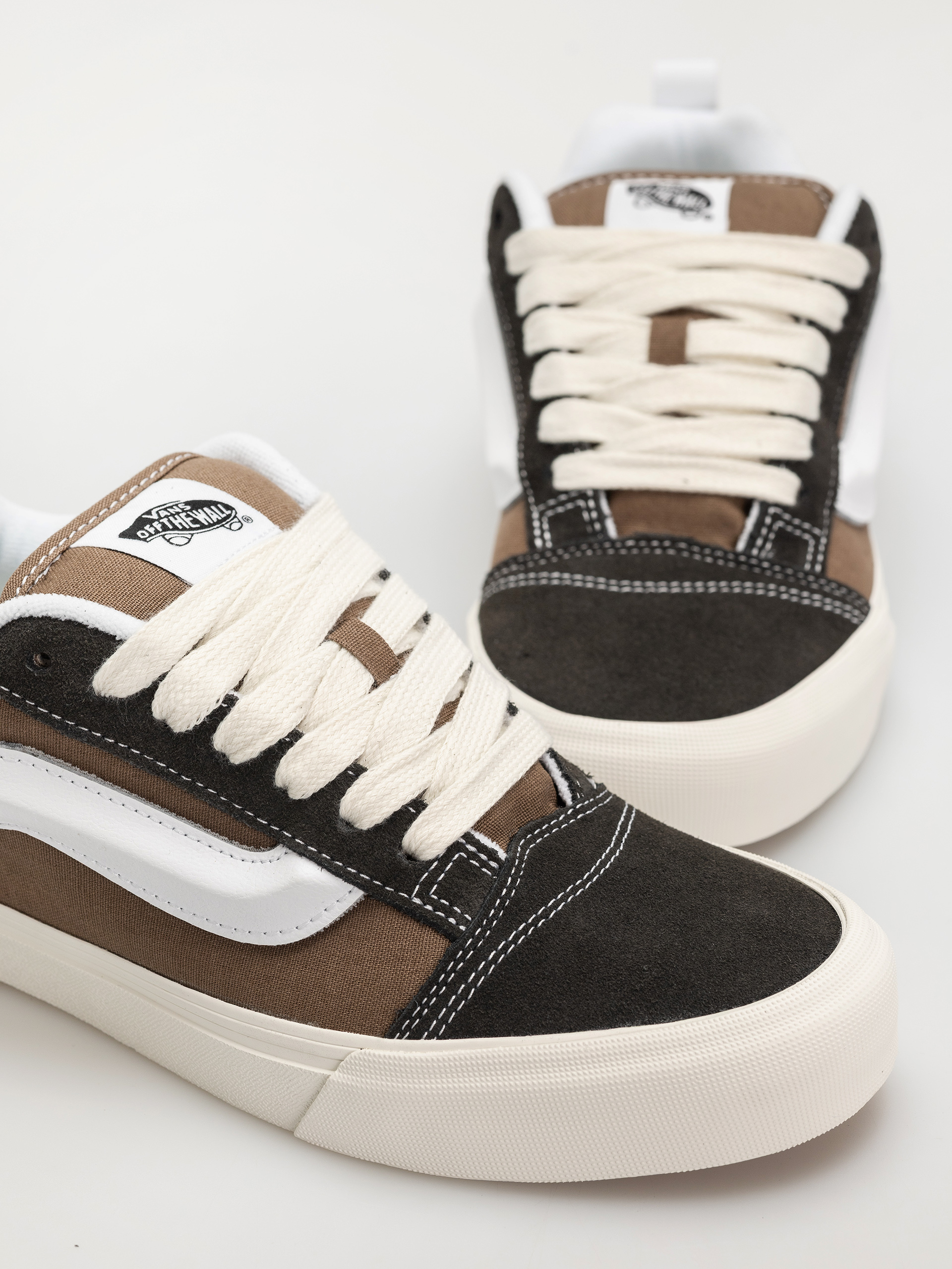 Buty Vans Knu Skool (color blocking brown/brown)