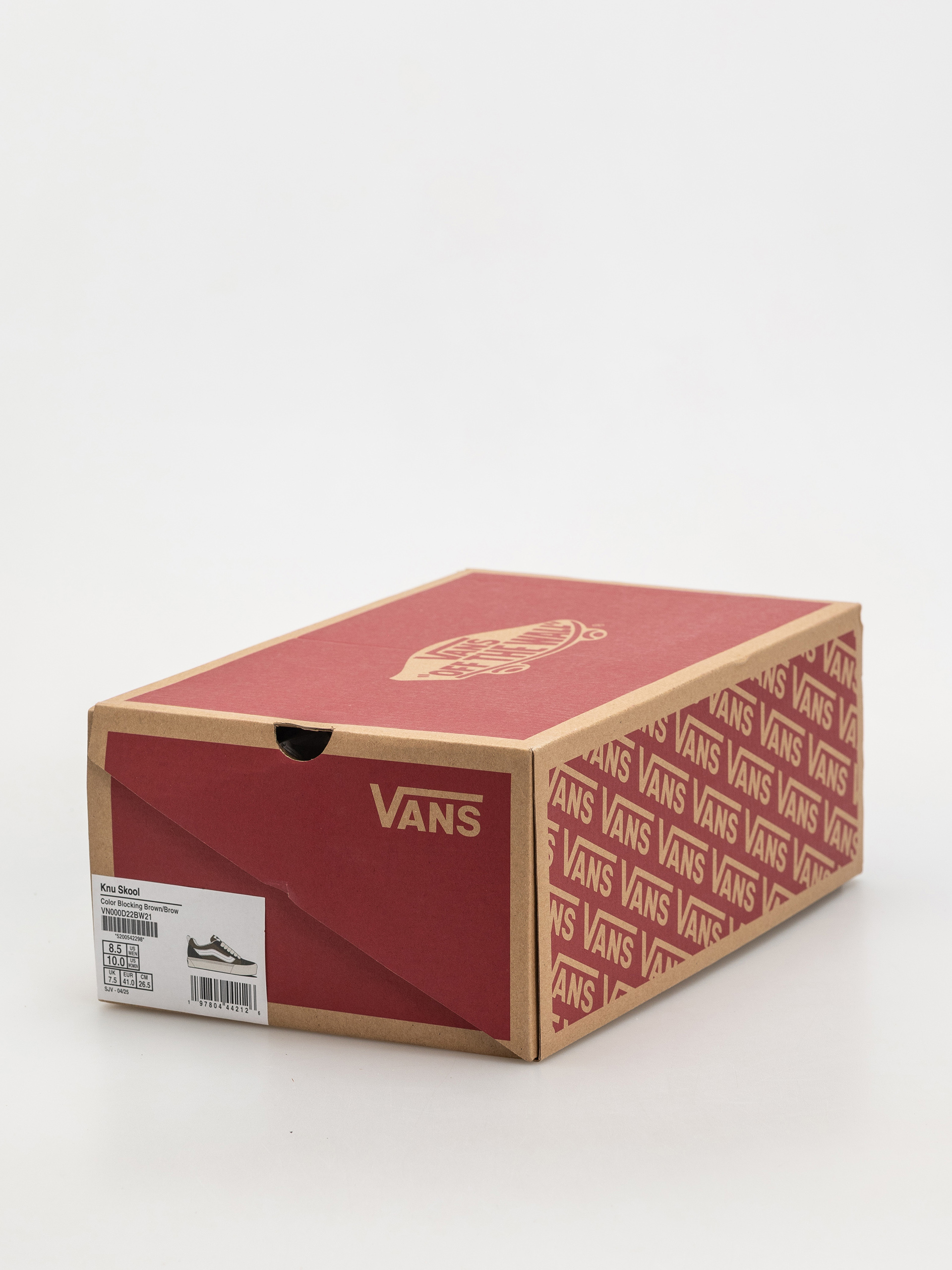 Buty Vans Knu Skool (color blocking brown/brown)