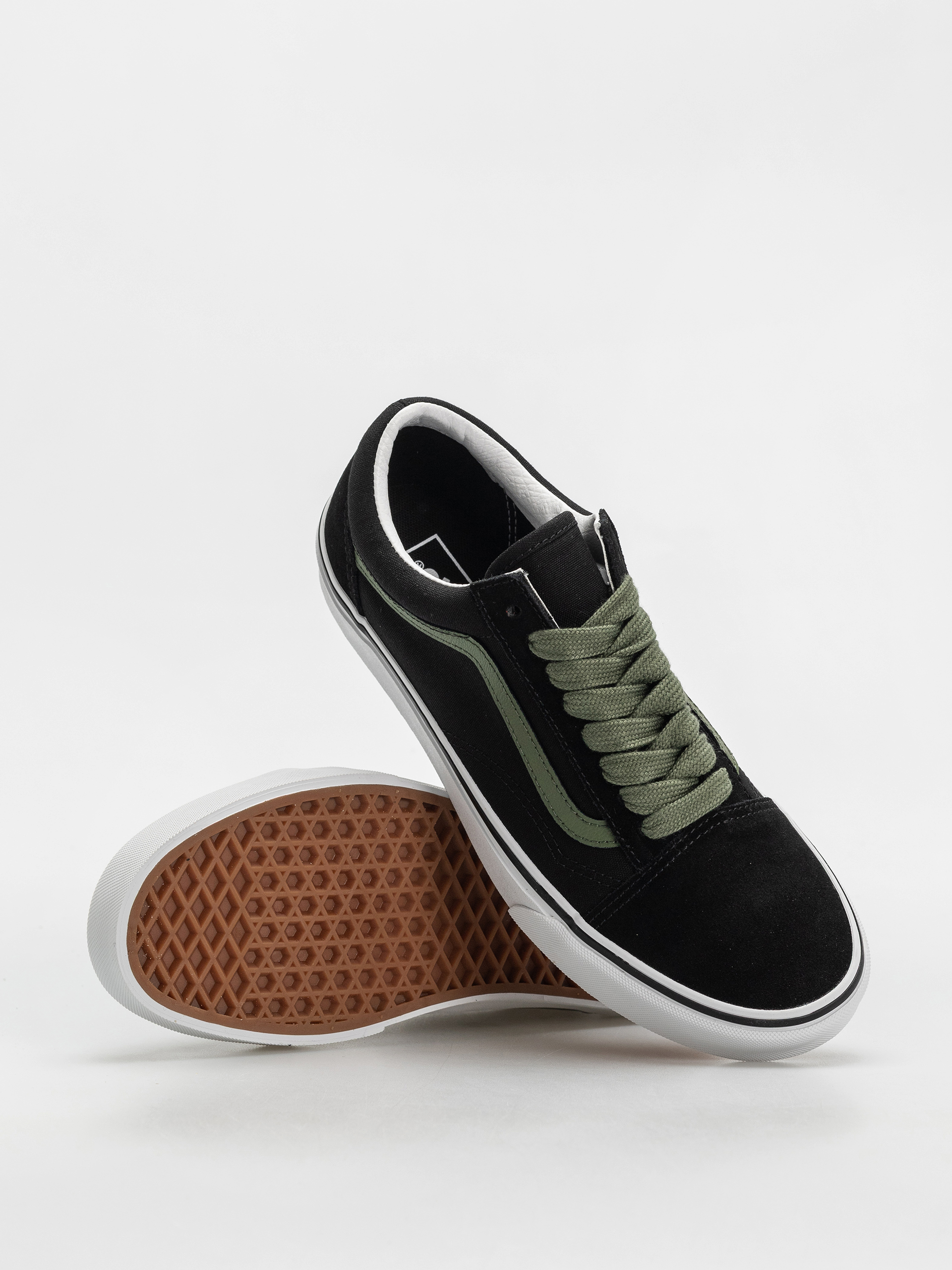 Buty Vans Old Skool (pop black/green)