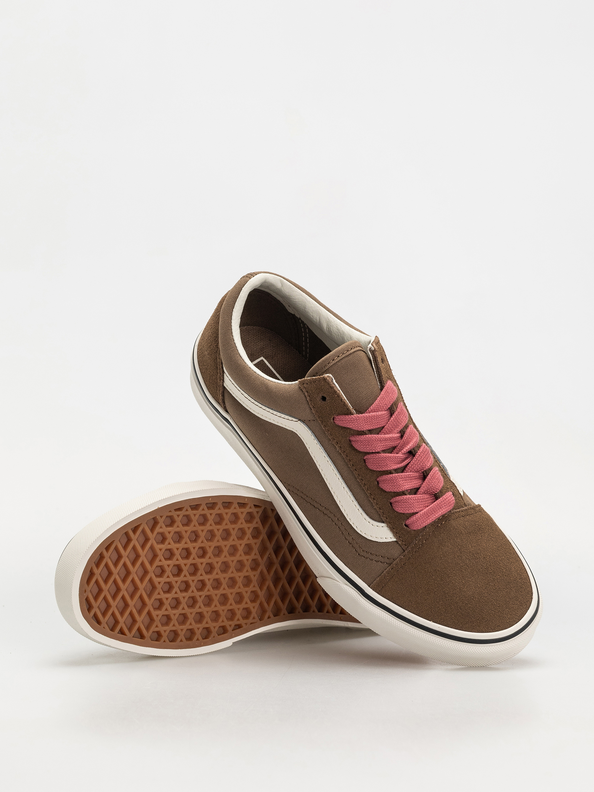 Buty Vans Old Skool (pop brown/pink)