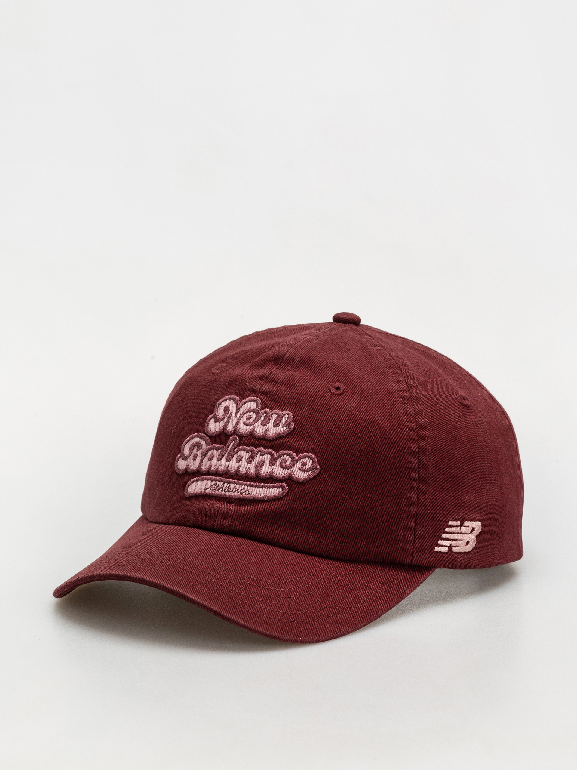 Czapka z daszkiem New Balance 6 Panel Athletics Legacy Wmn (red)