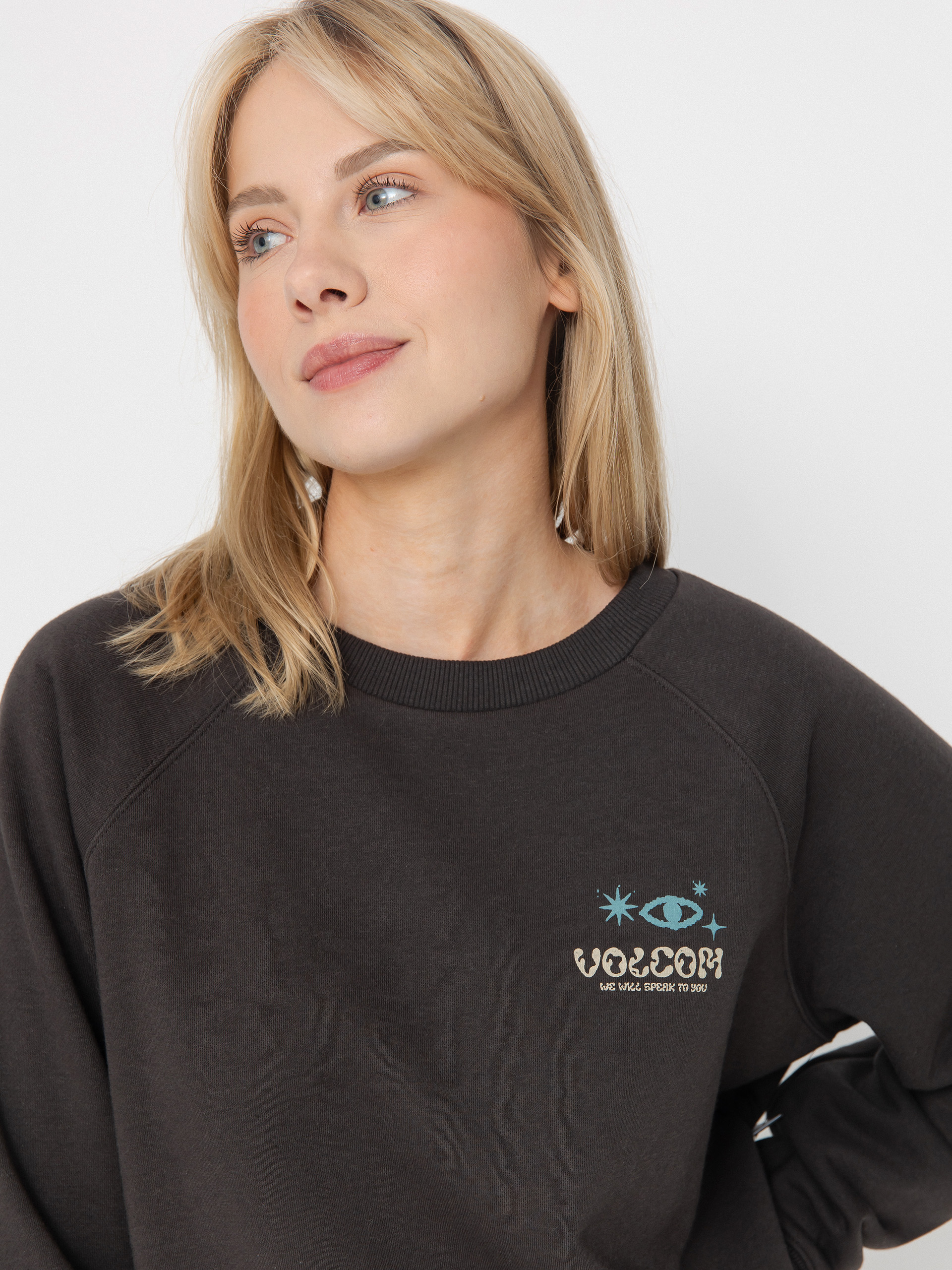 Bluza Volcom Fa F Rygalski Bf Crew Wmn (vintage black)