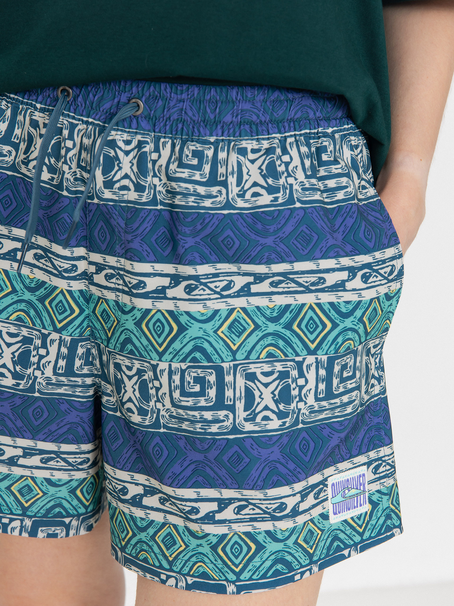 Szorty Quiksilver Surfsilk Volley Wmn (global heat dusted peri)