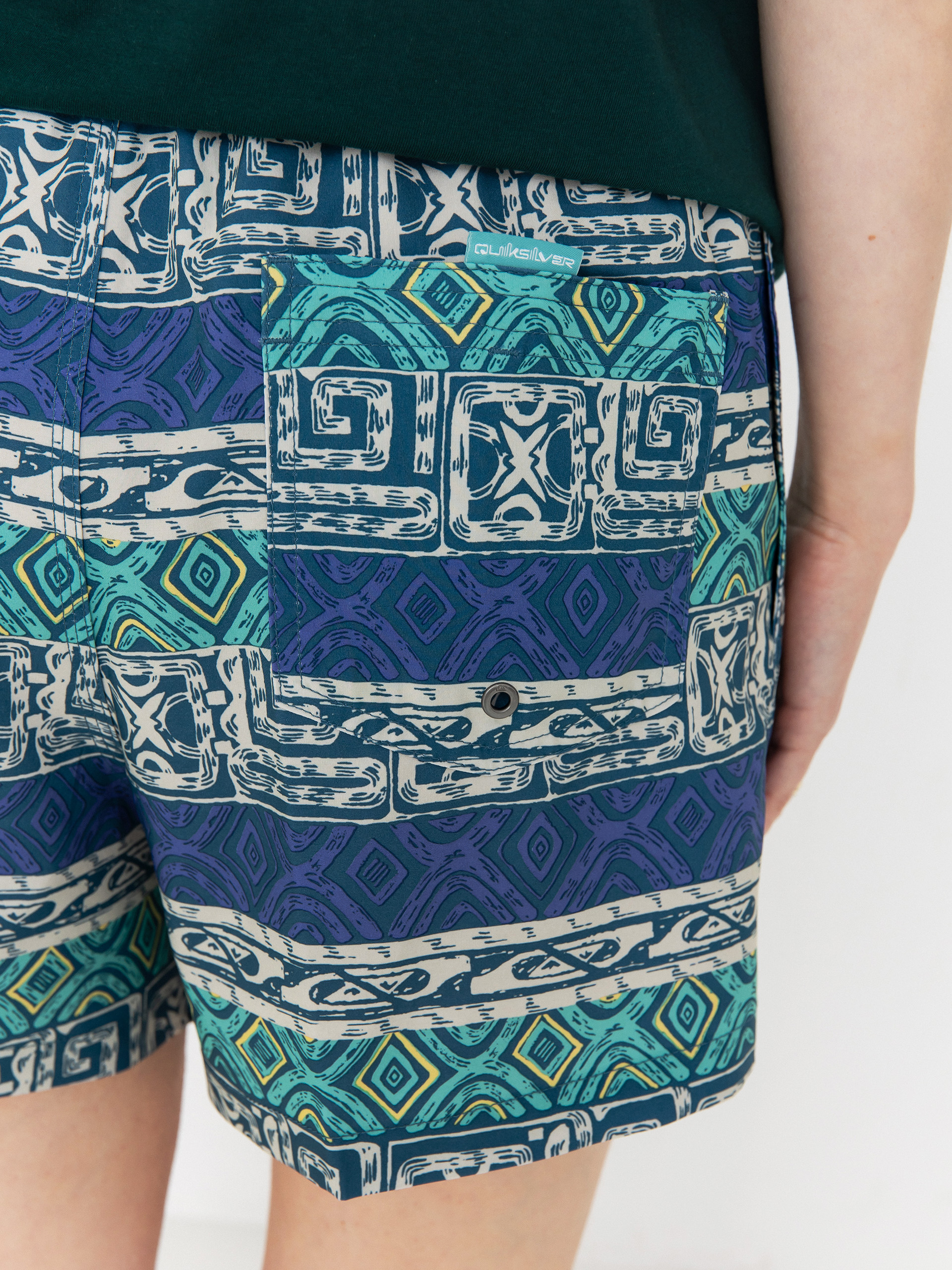 Szorty Quiksilver Surfsilk Volley Wmn (global heat dusted peri)