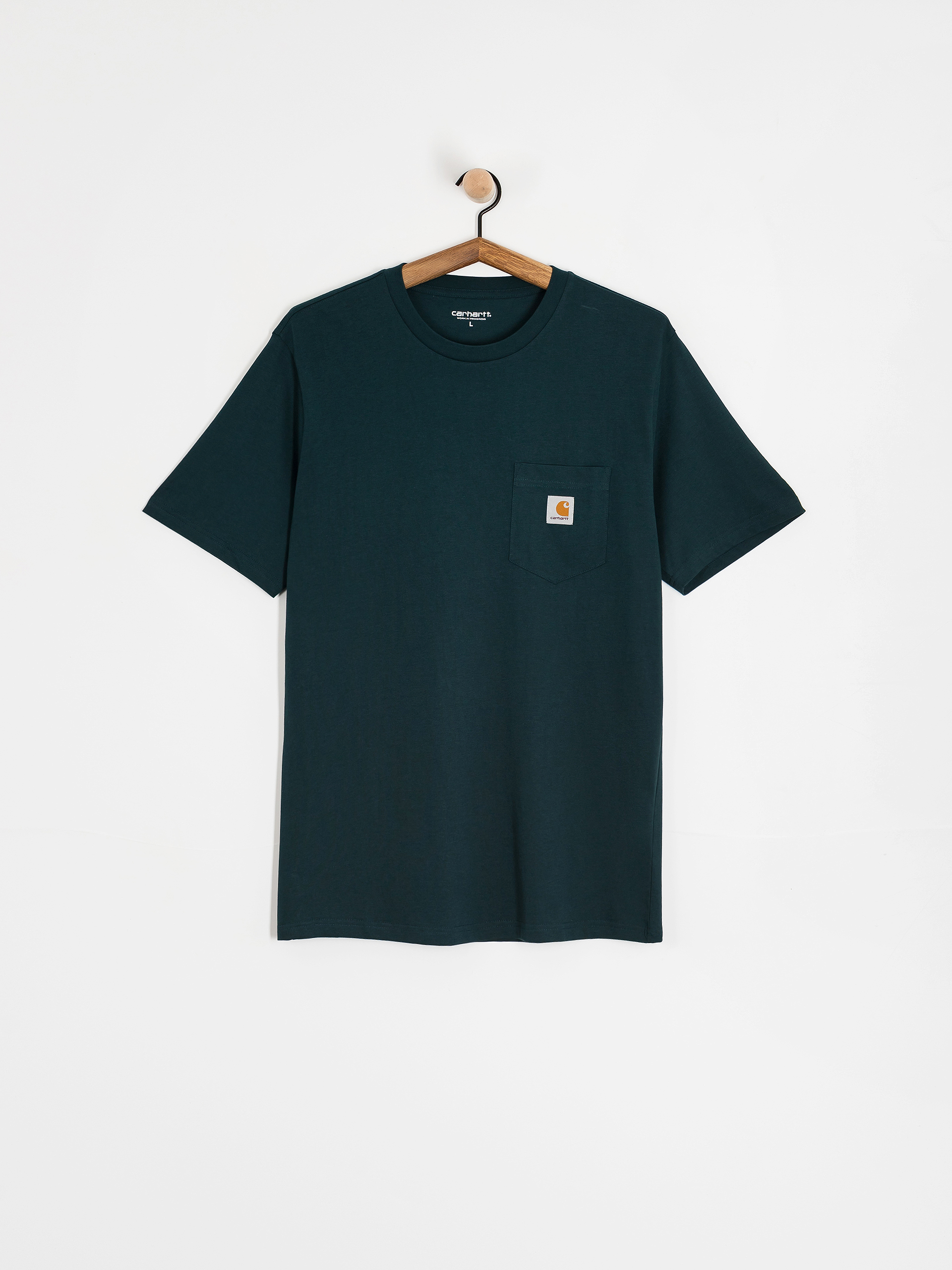 T-shirt Carhartt WIP Pocket (deep lagoon)