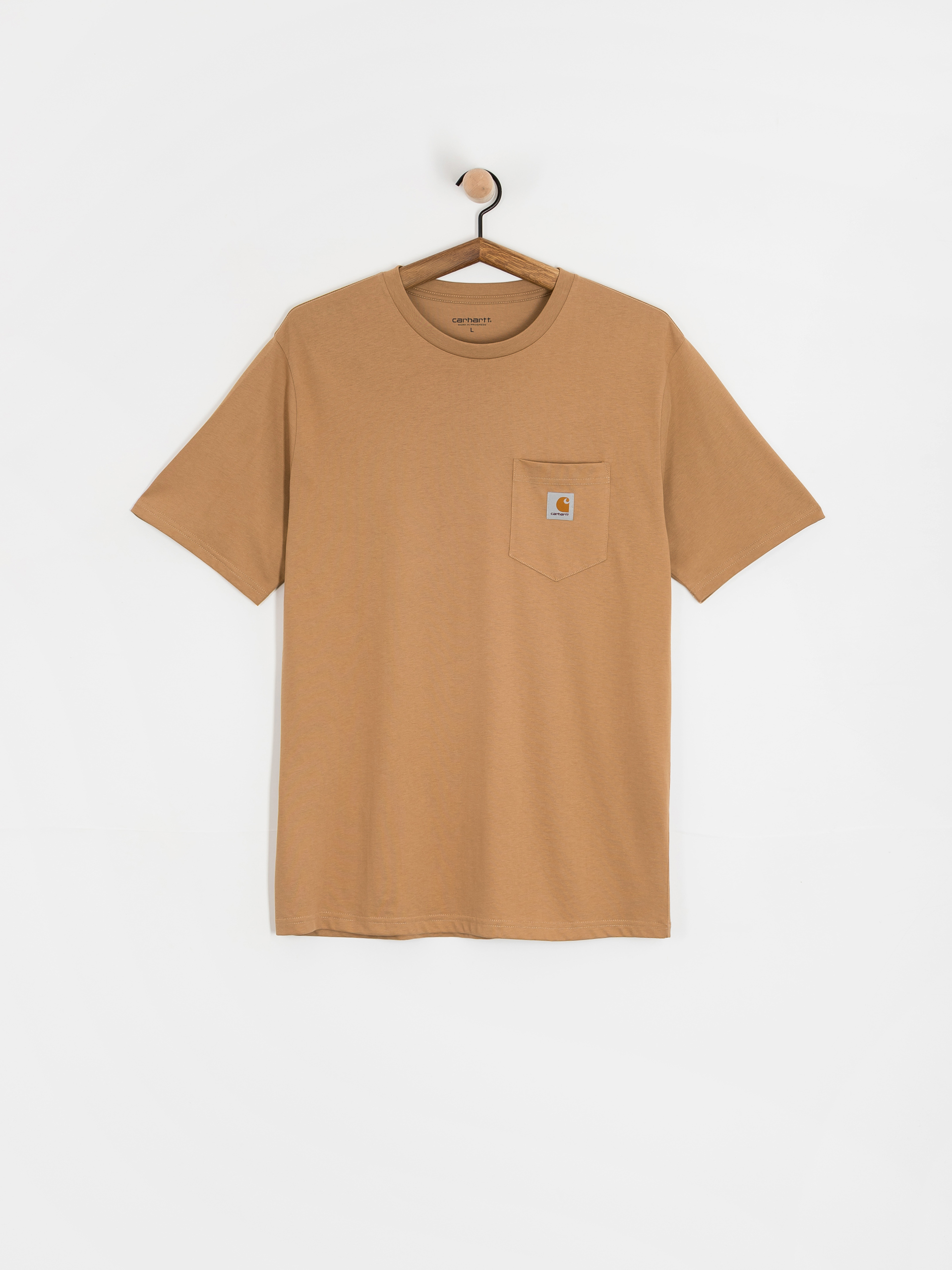 T-shirt Carhartt WIP Pocket (peanut)