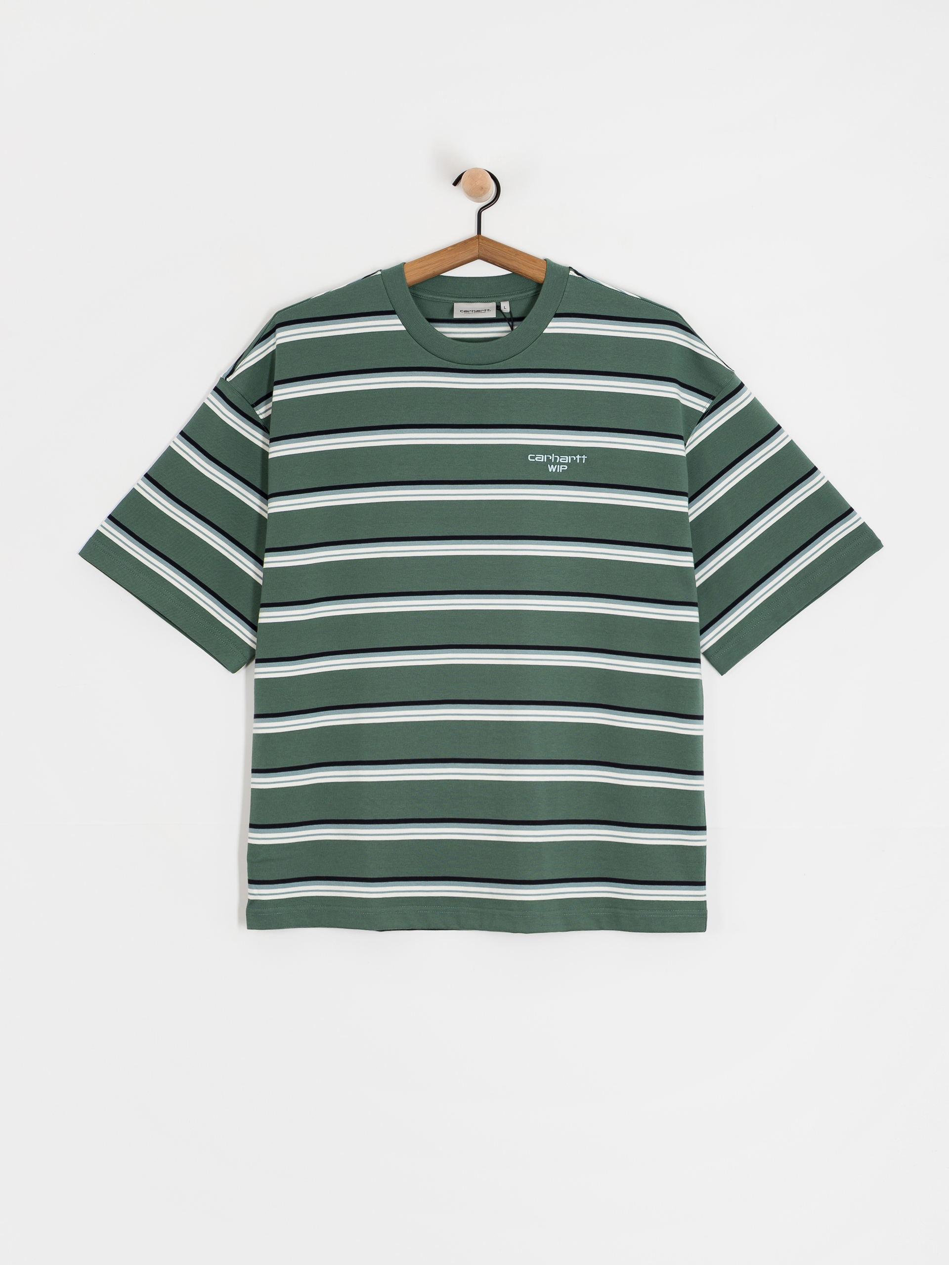 T-shirt Carhartt WIP Holm (holm stripe/silver pine)
