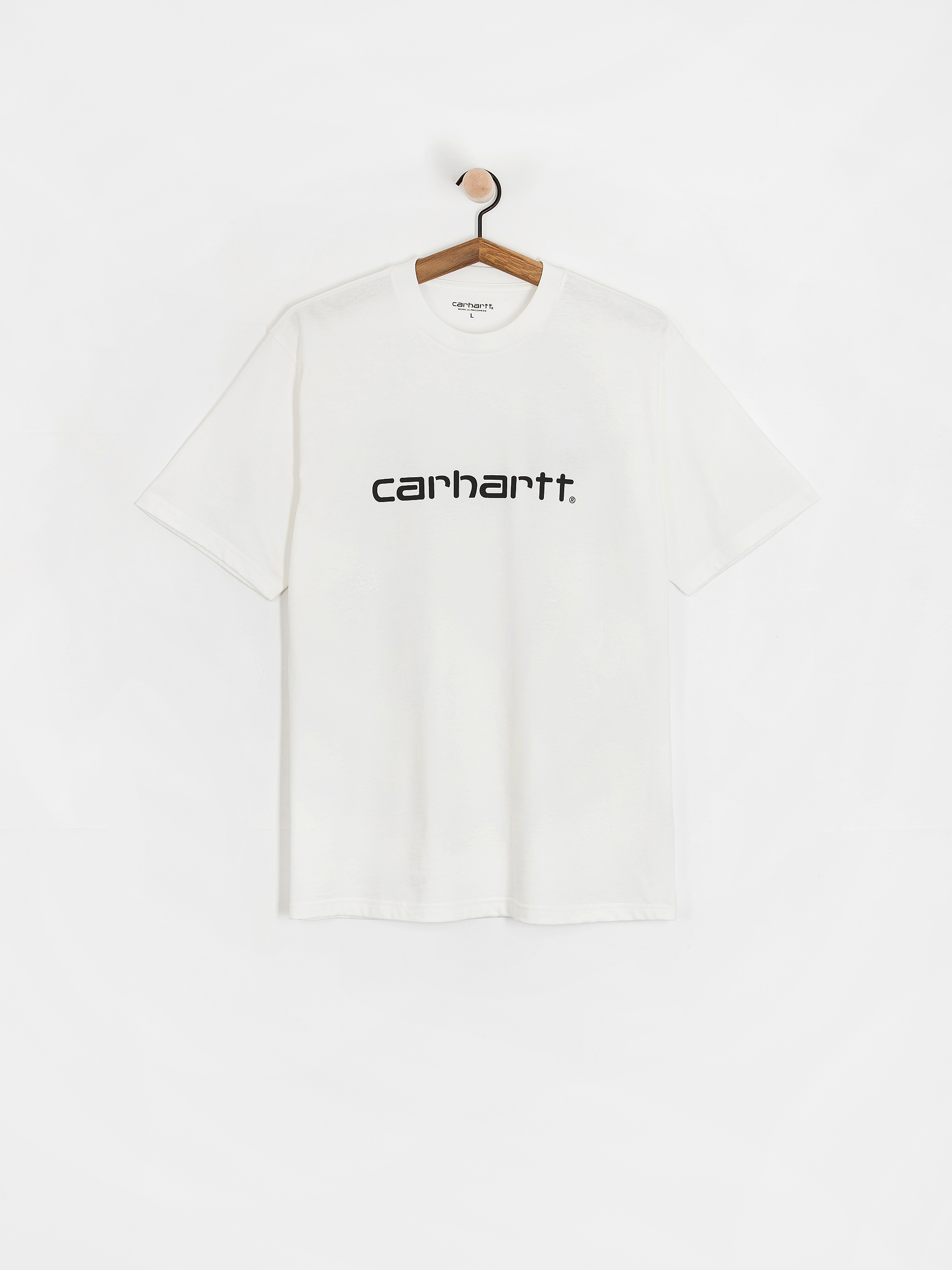 T-shirt Carhartt WIP Script (white/black)