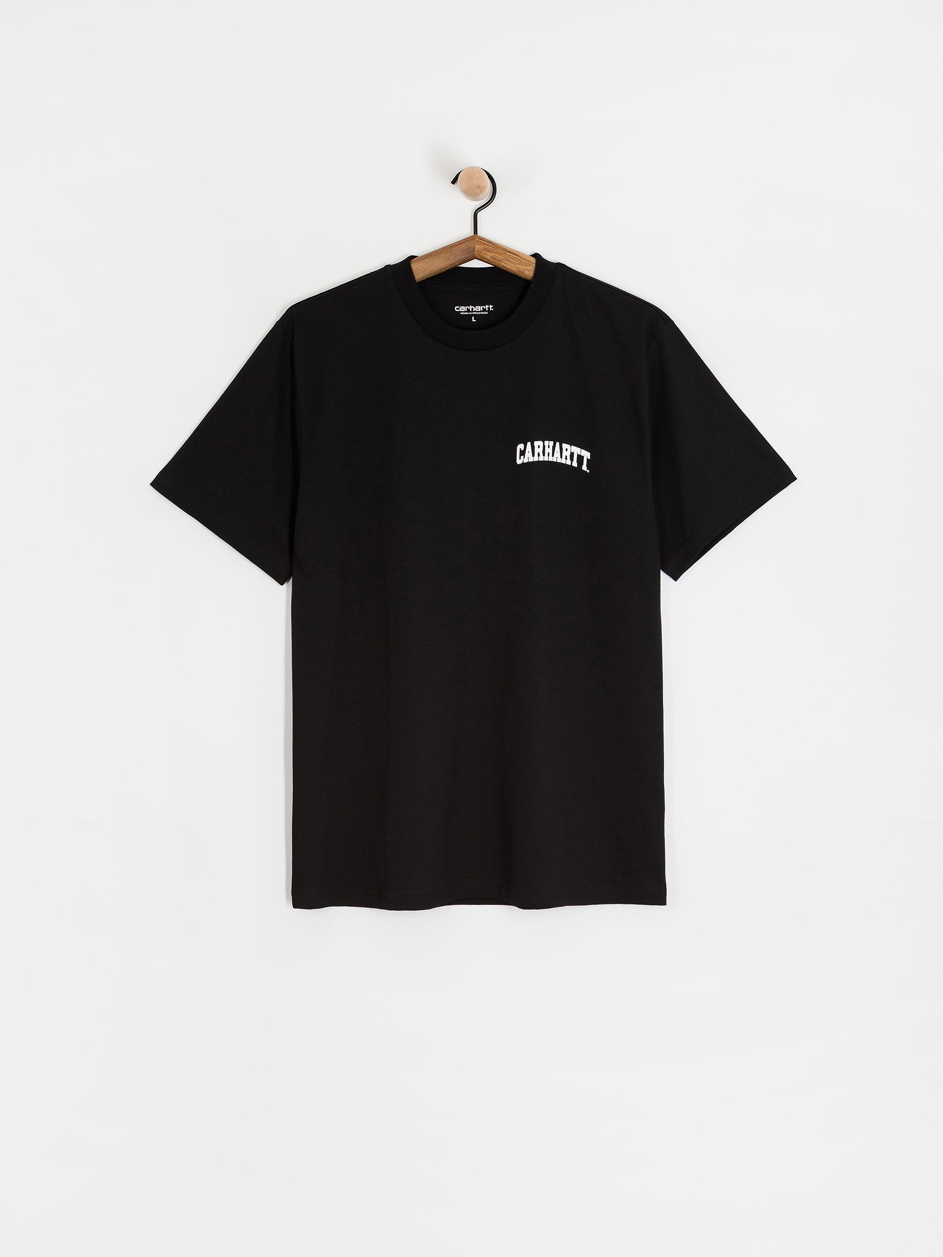 T-shirt Carhartt WIP University Script (black/white)