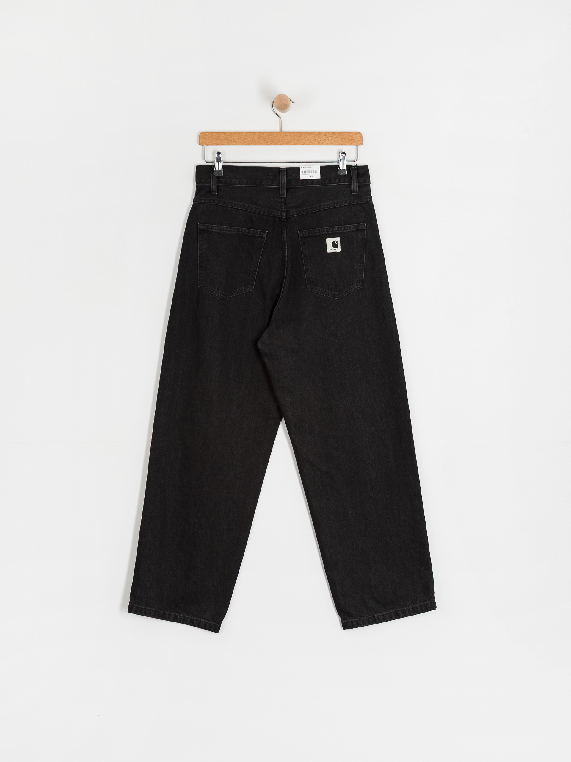Spodnie Carhartt WIP Brandon Wmn (black/stone washed)