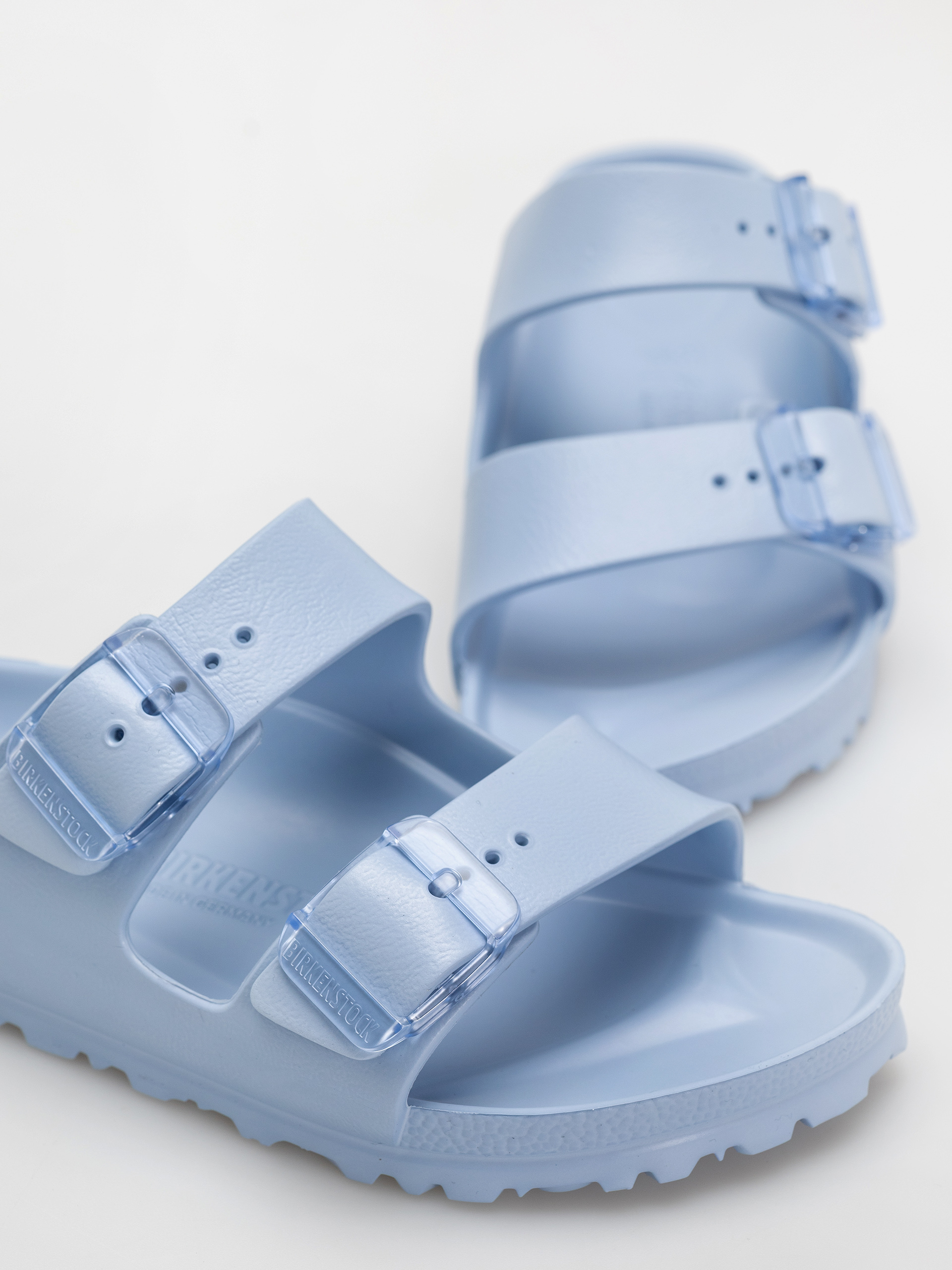 Klapki Birkenstock Arizona Stealth Buckle EVA Narrow Wmn (dusty blue)