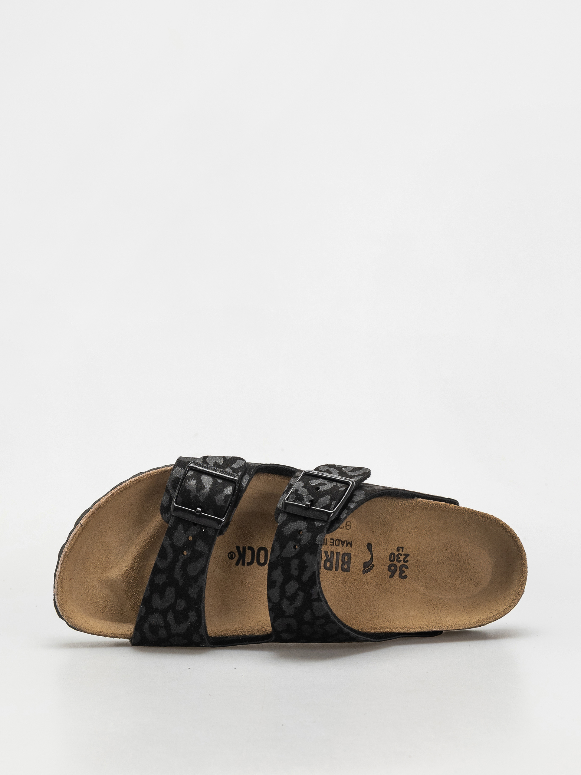 Klapki Birkenstock Arizona Synthetics Narrow Wmn (leo black)