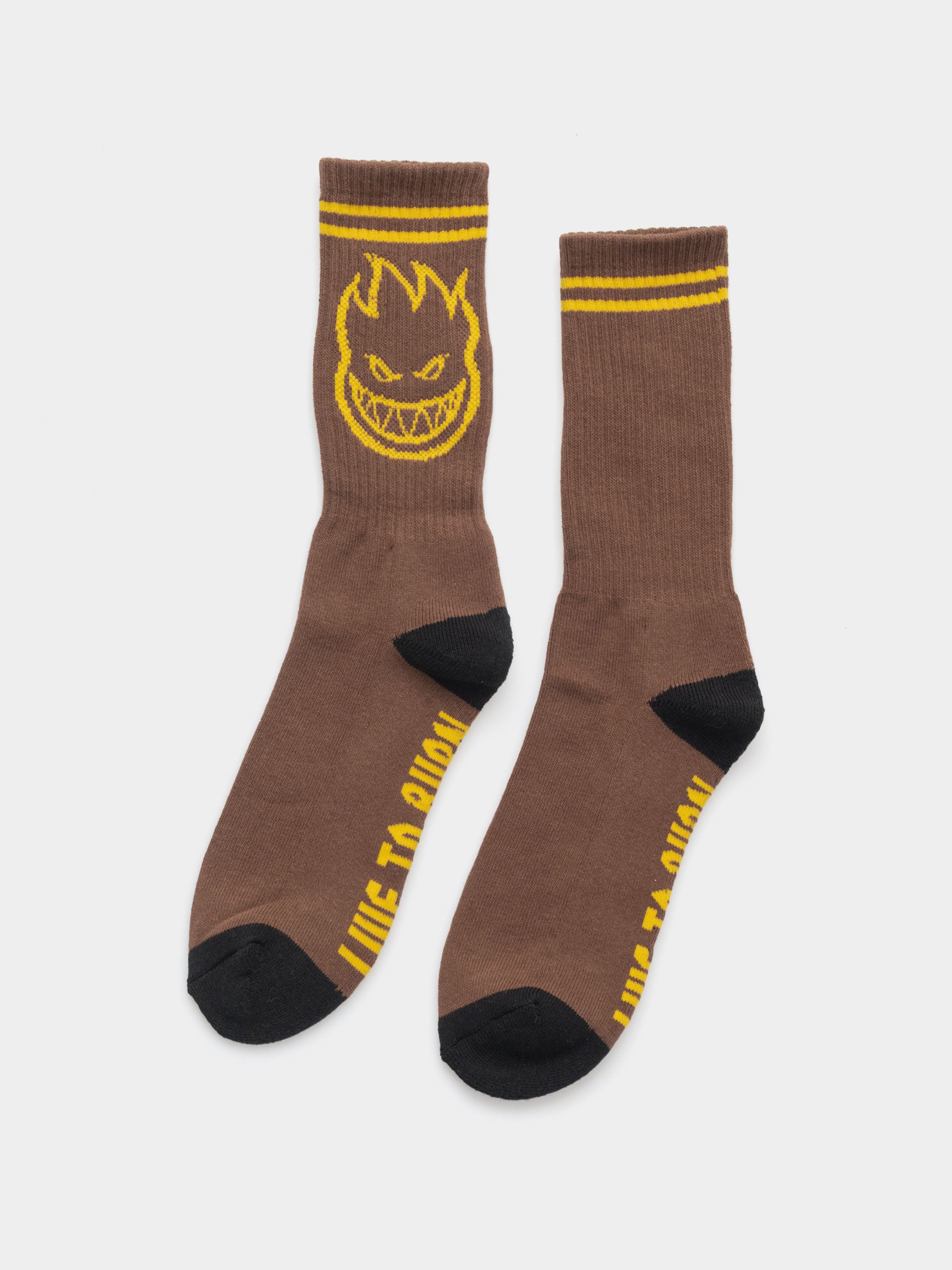 Skarpetki Spitfire Bighead (brown/gold)