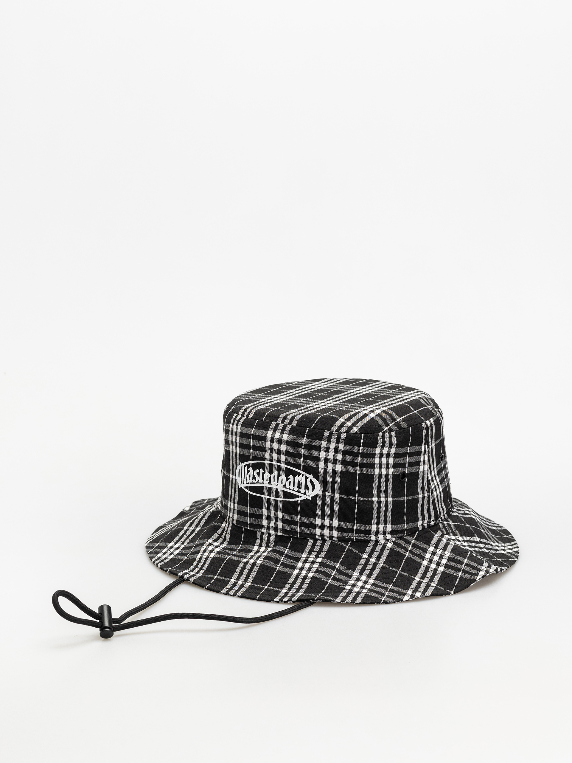 Czapka z daszkiem Wasted Paris Yard Tartan Safari Hat (black/white)