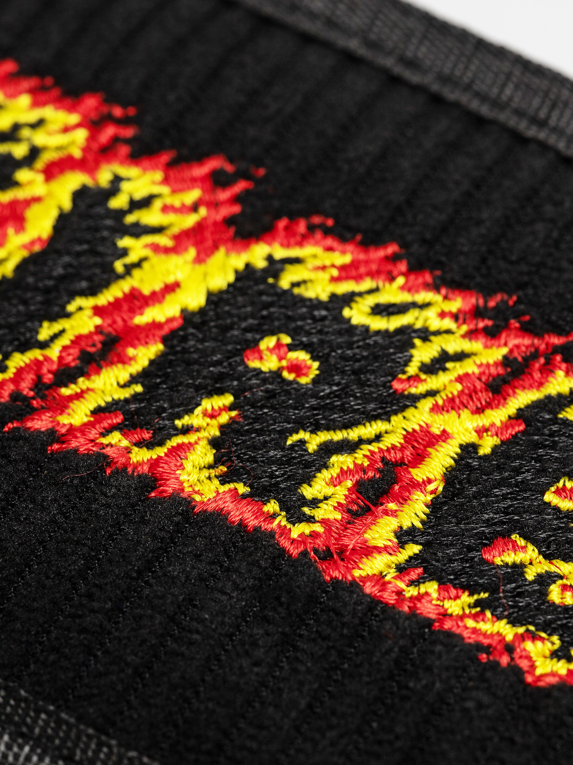 Portfel Spitfire Flames Script (black)