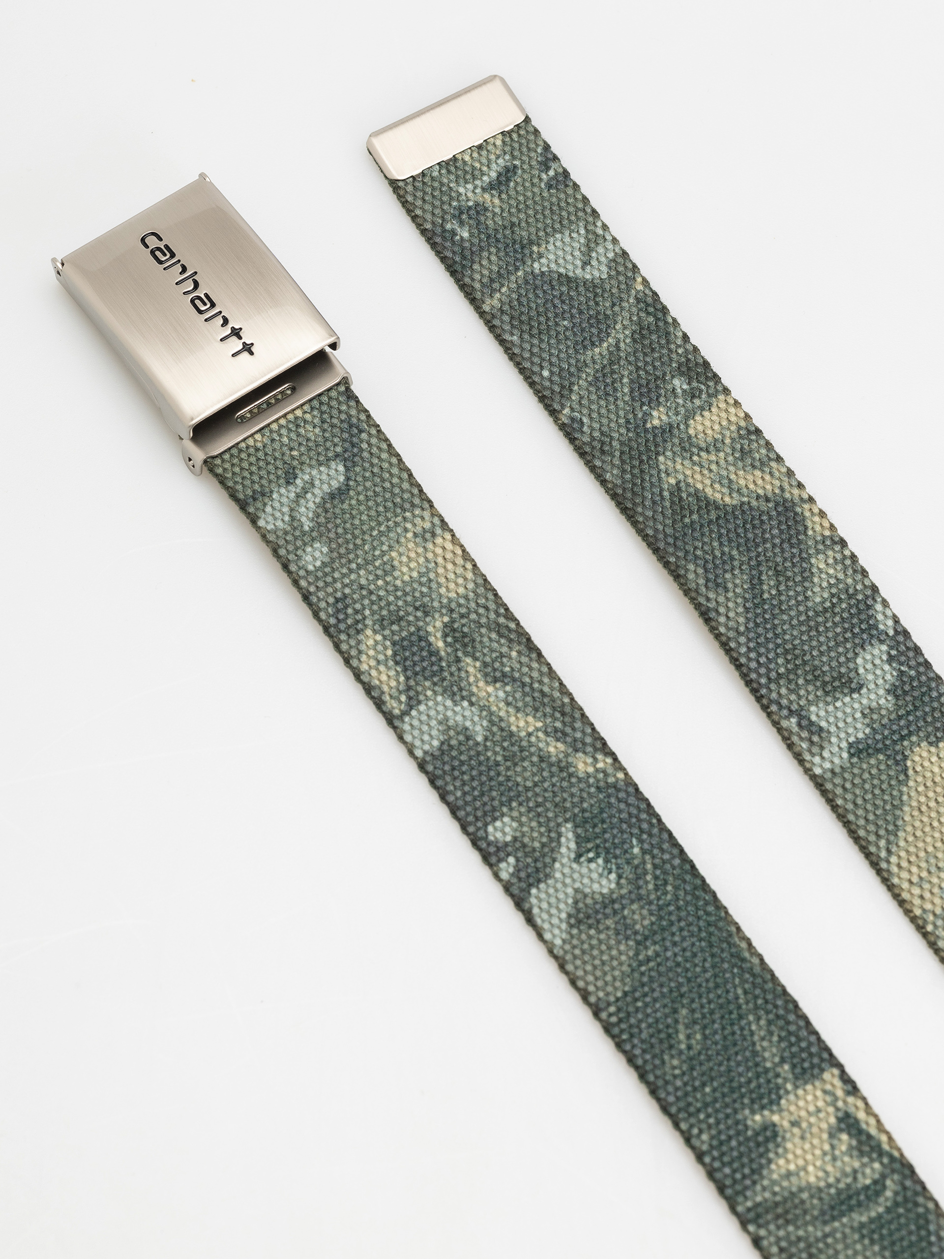 Pasek Carhartt WIP Clip Chrome (camo combi/green)