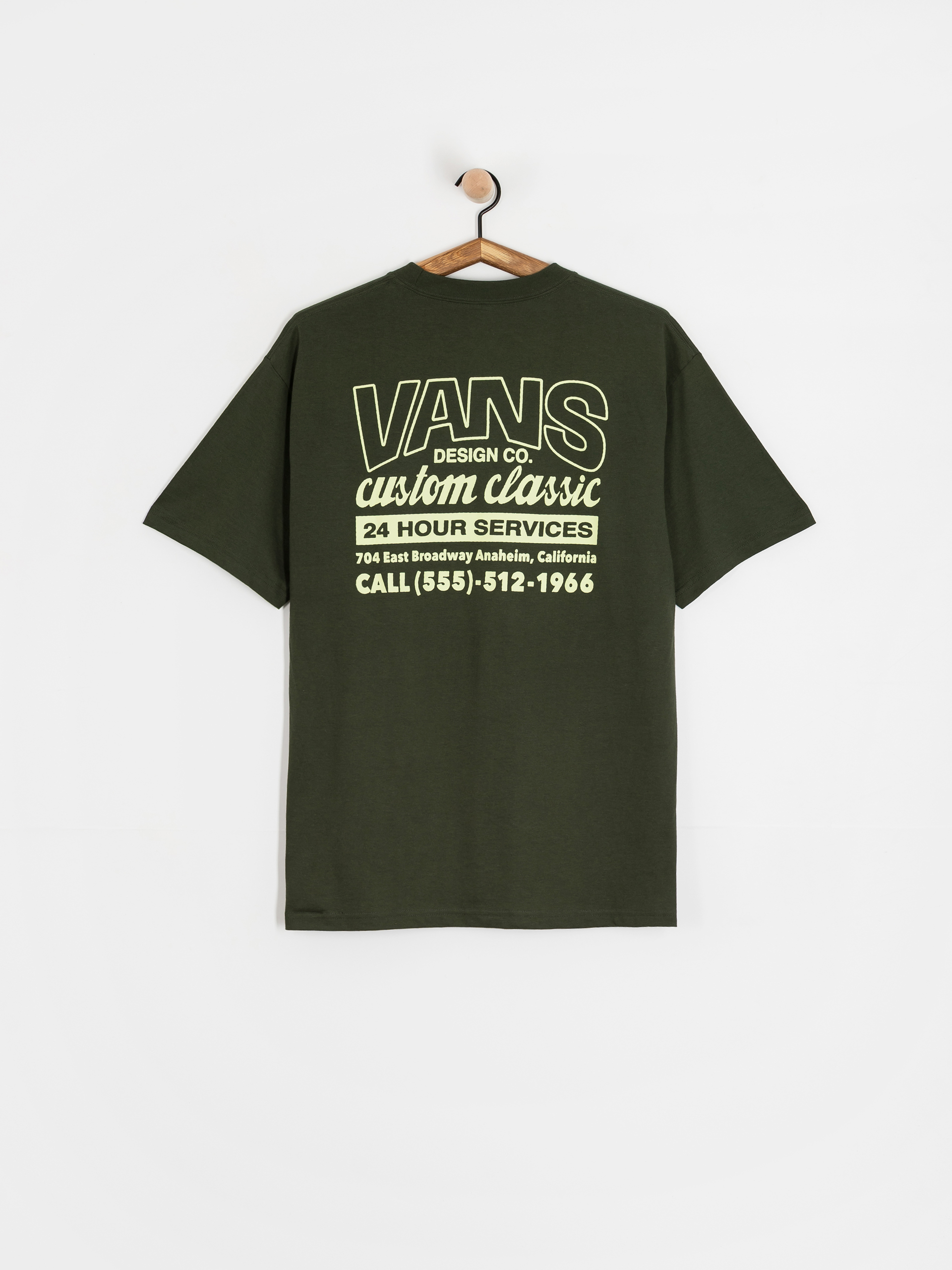 T-shirt Vans Shop Front (dried kelp)