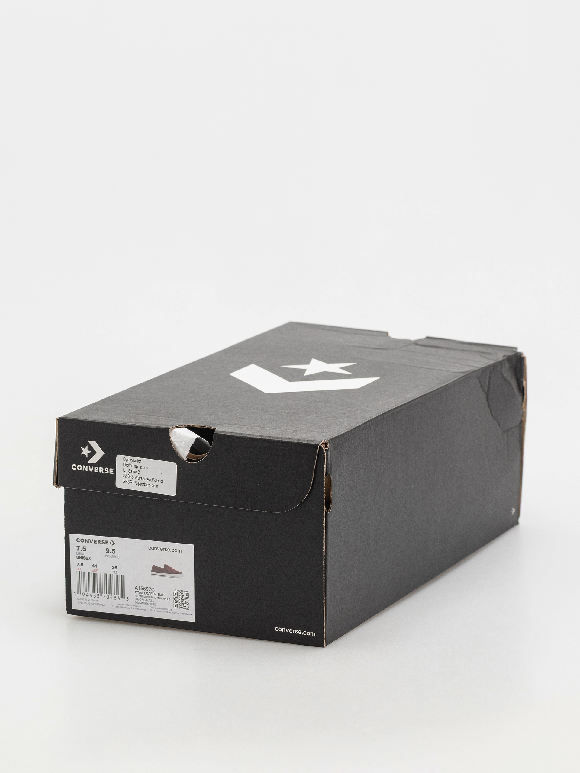 Buty Converse Chuck Taylor All Star Loafer (maroon)