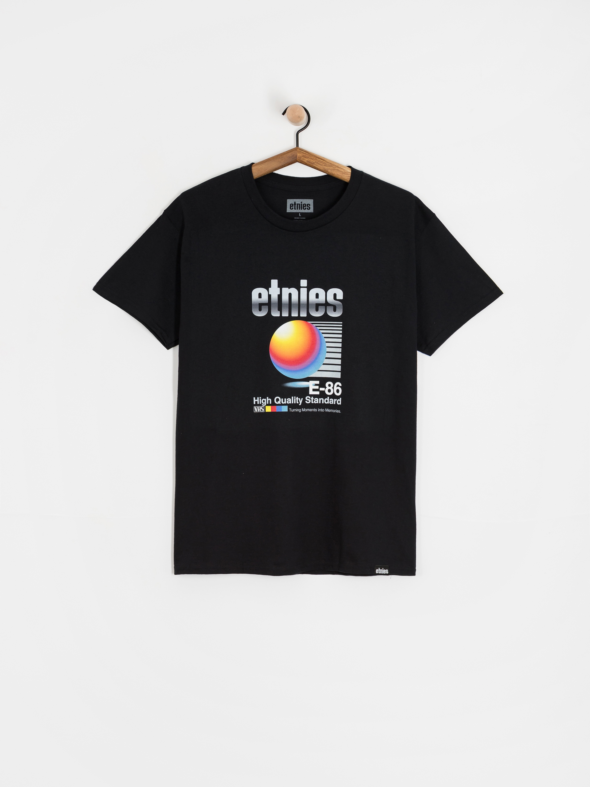 T-shirt Etnies E 86 High Quality (black wash)
