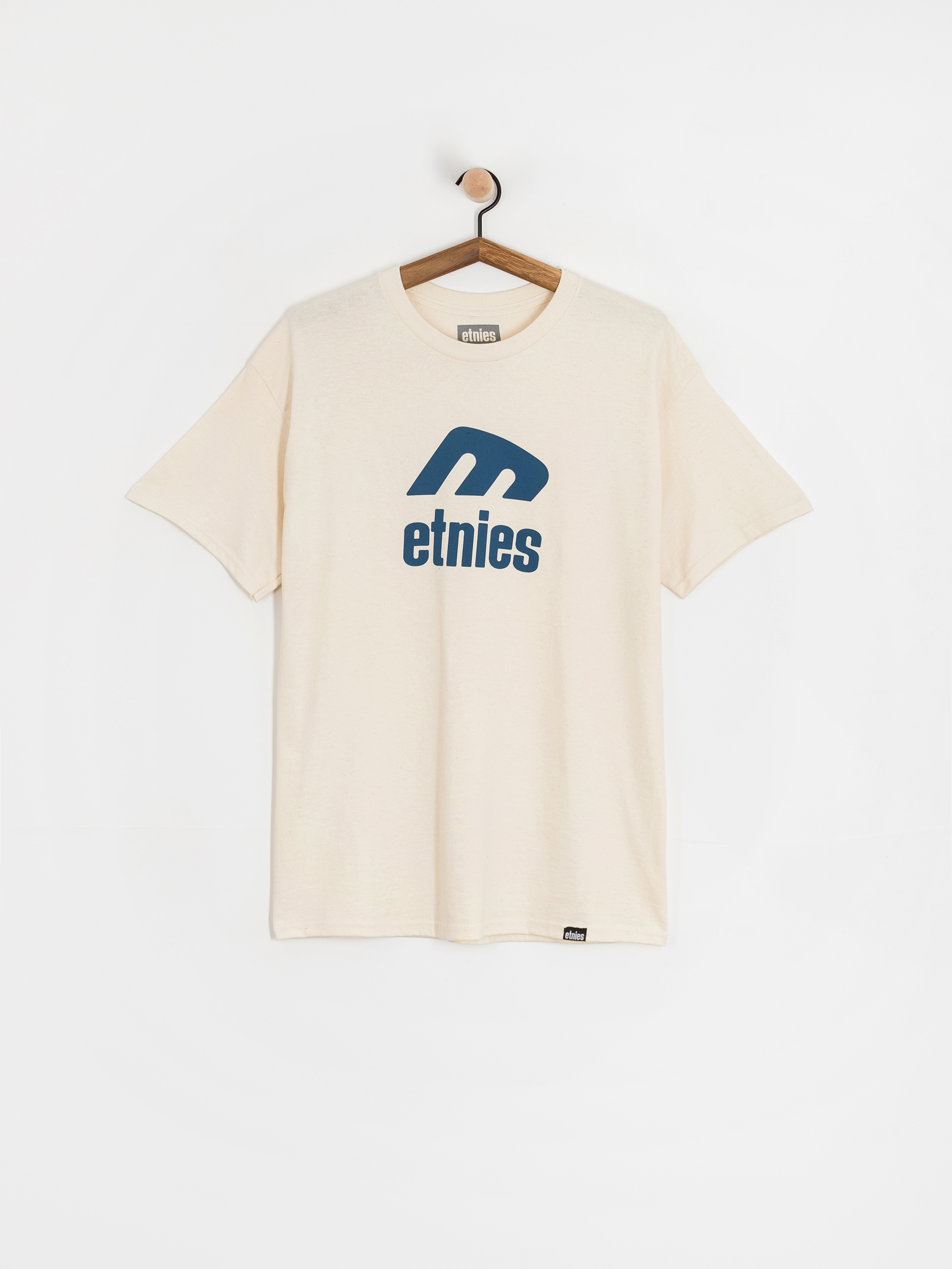 T-shirt Etnies Icon E (tan/blue)