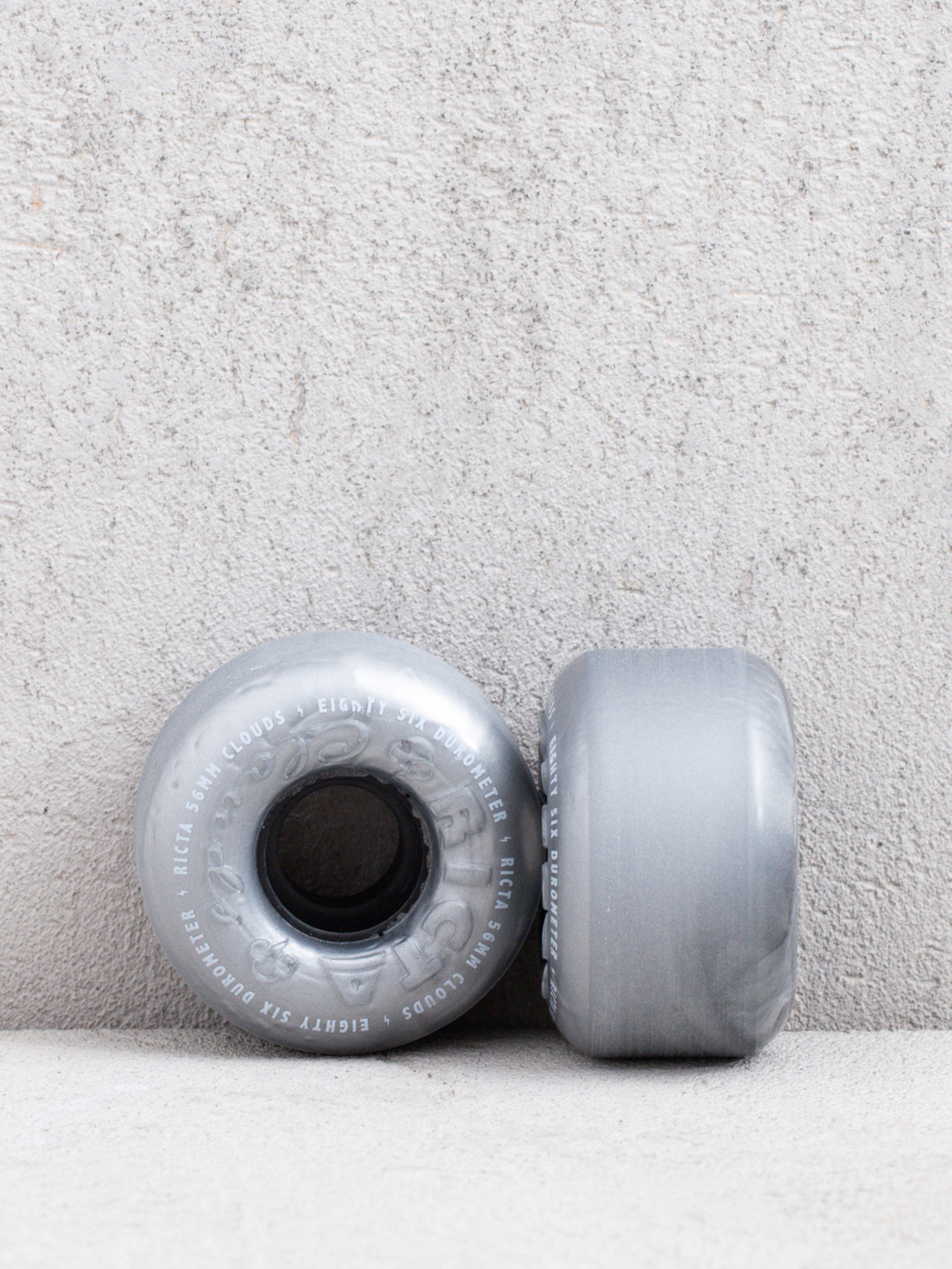 Ku00f3u0142ka Ricta Clouds Metallic 86A (silver)