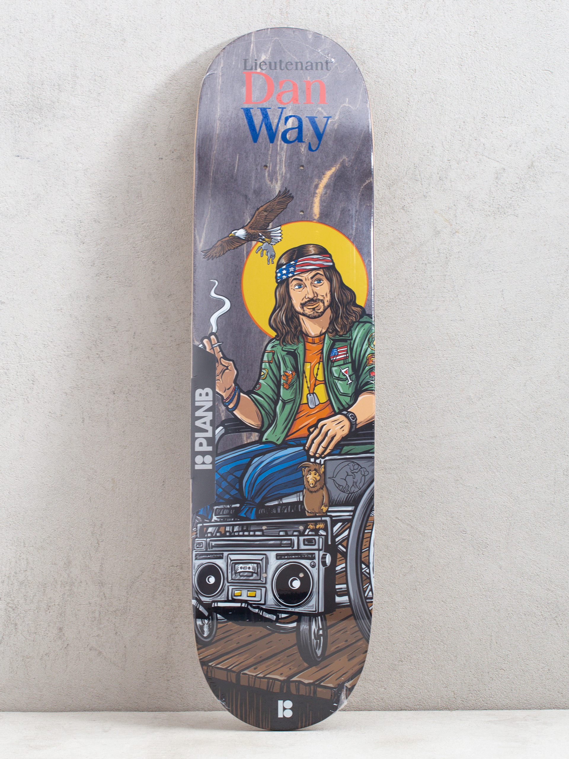 Deck Plan B Lieutenant Dan (black)