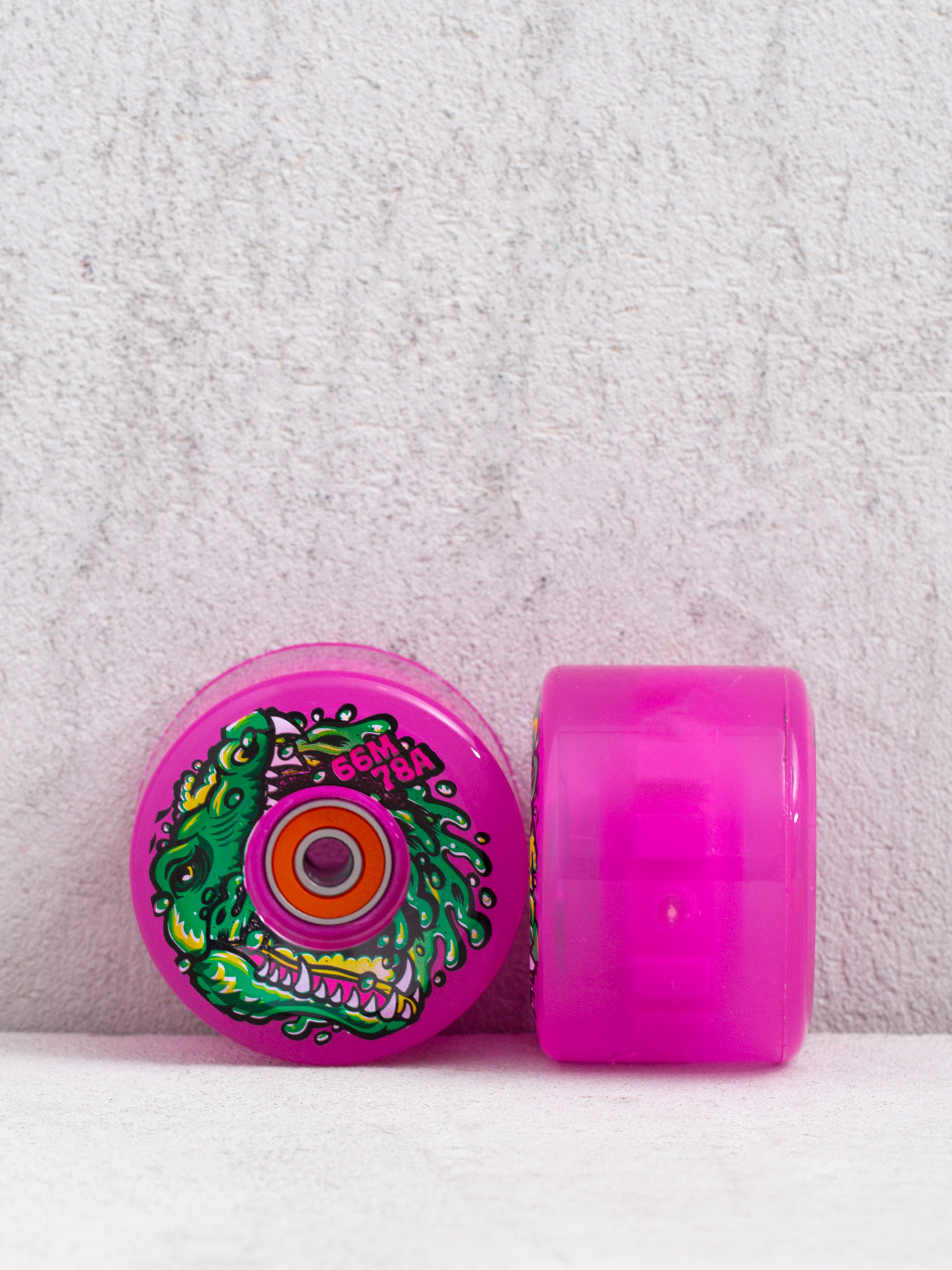 Kółka Slime Balls Gator Swamp Spew Light Ups 78A (slime pink)