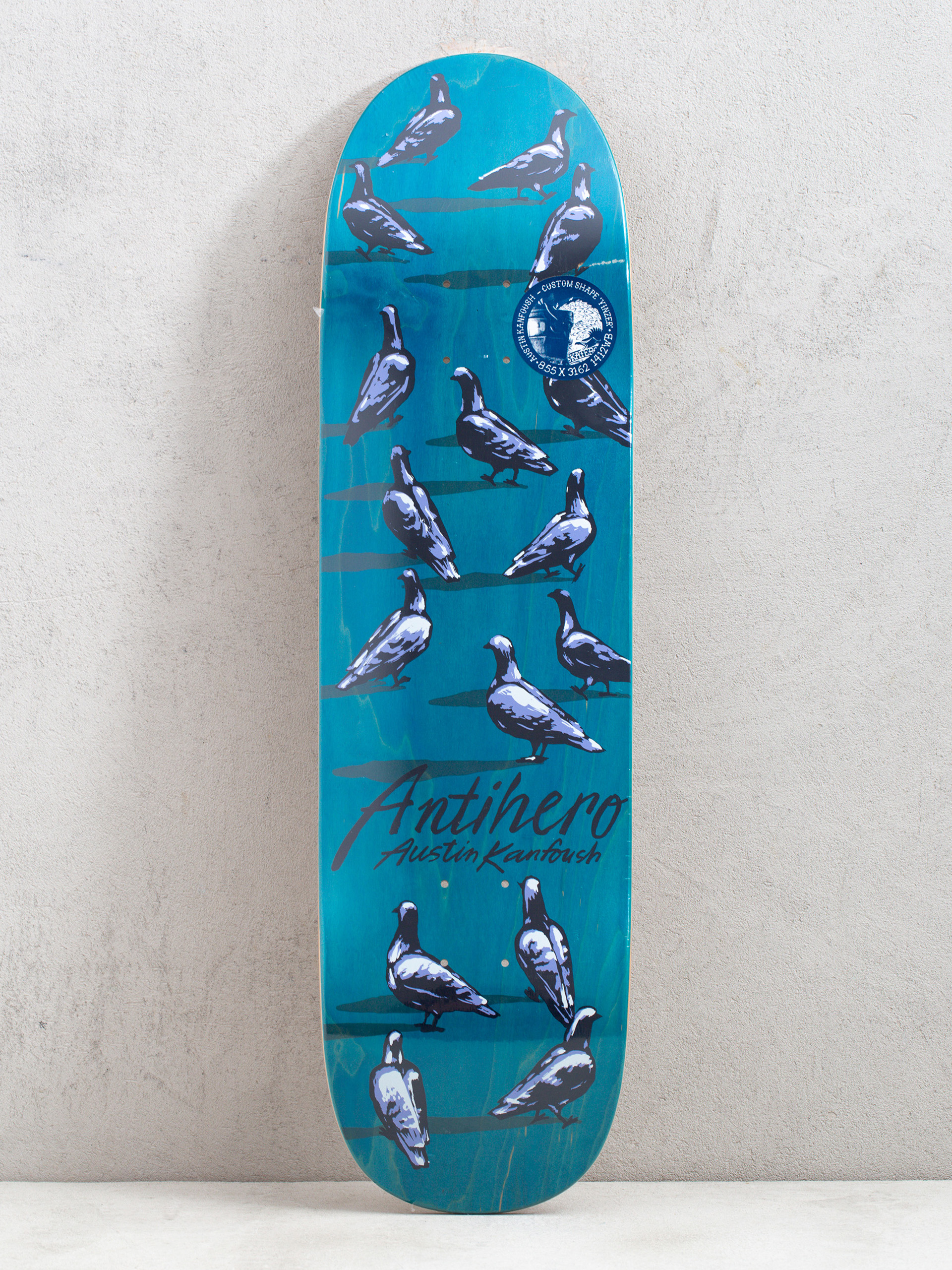 Deck Antihero Kanfoush Down Pigeon Custom (blue)
