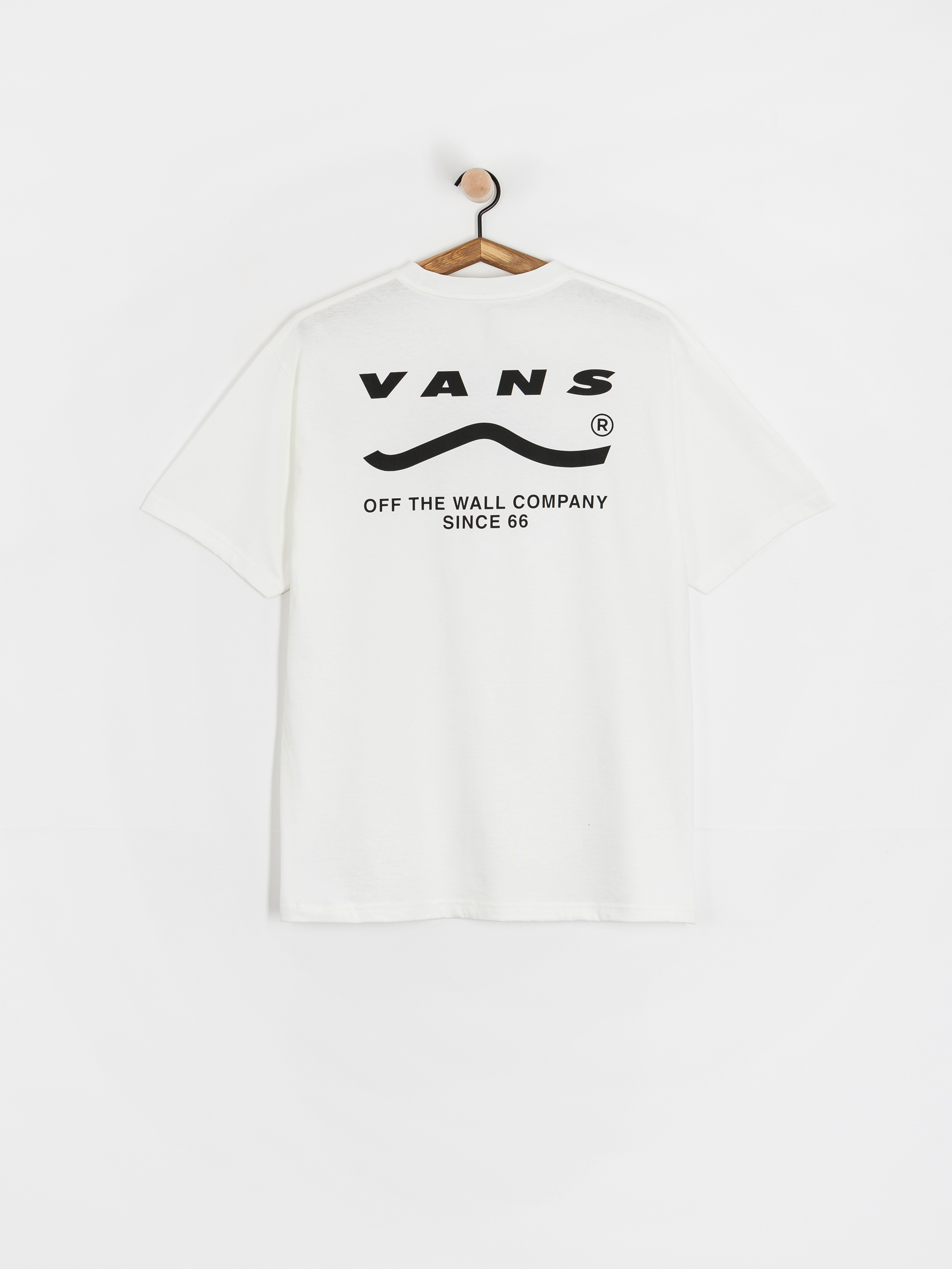 T-shirt Vans Determined (white/black)