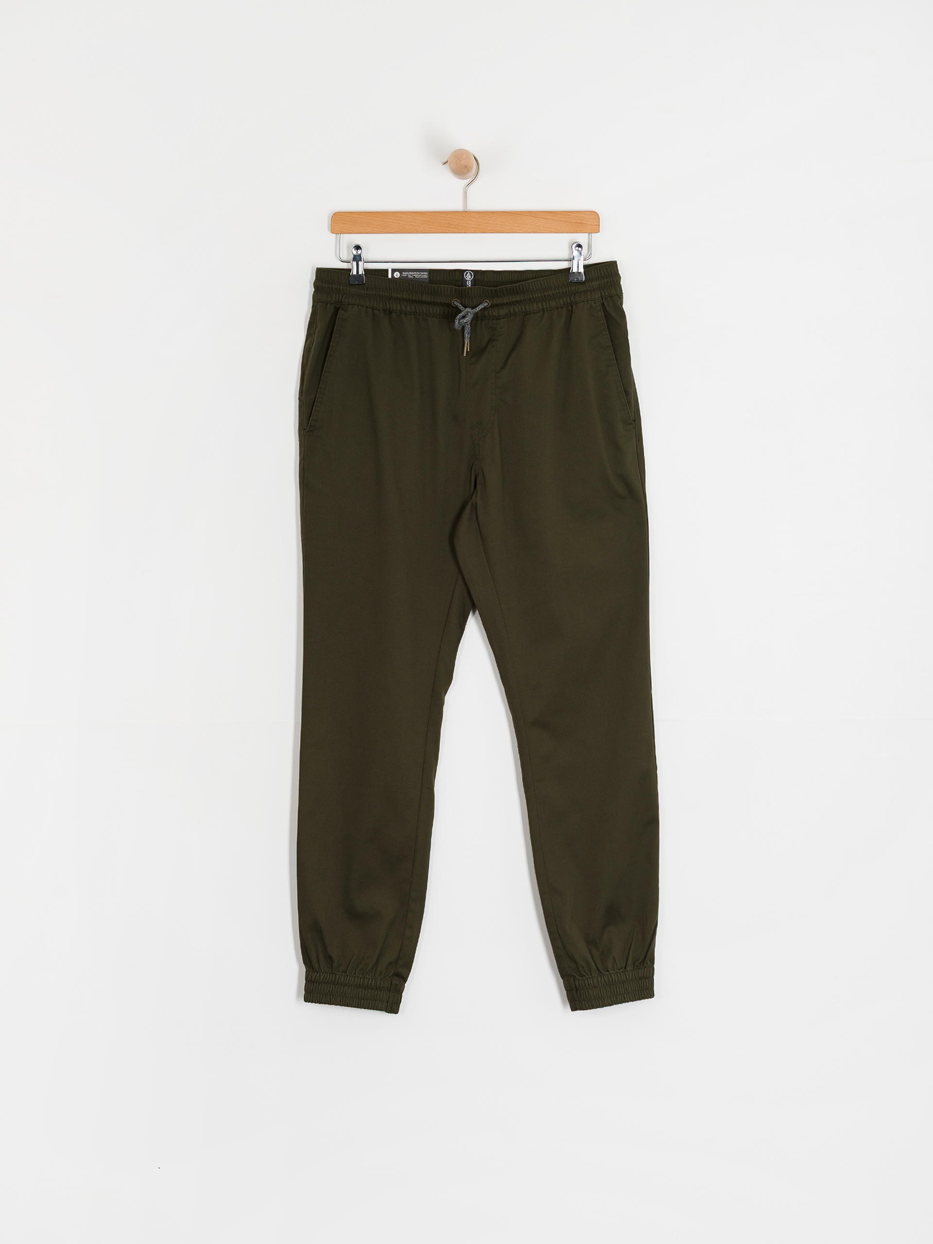 Spodnie Volcom Frickin Slim Jogger (dark green)