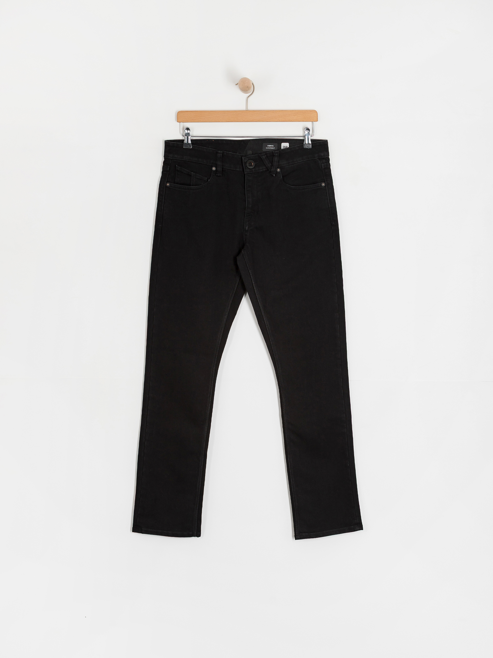 Spodnie Volcom Vorta Denim (black out)