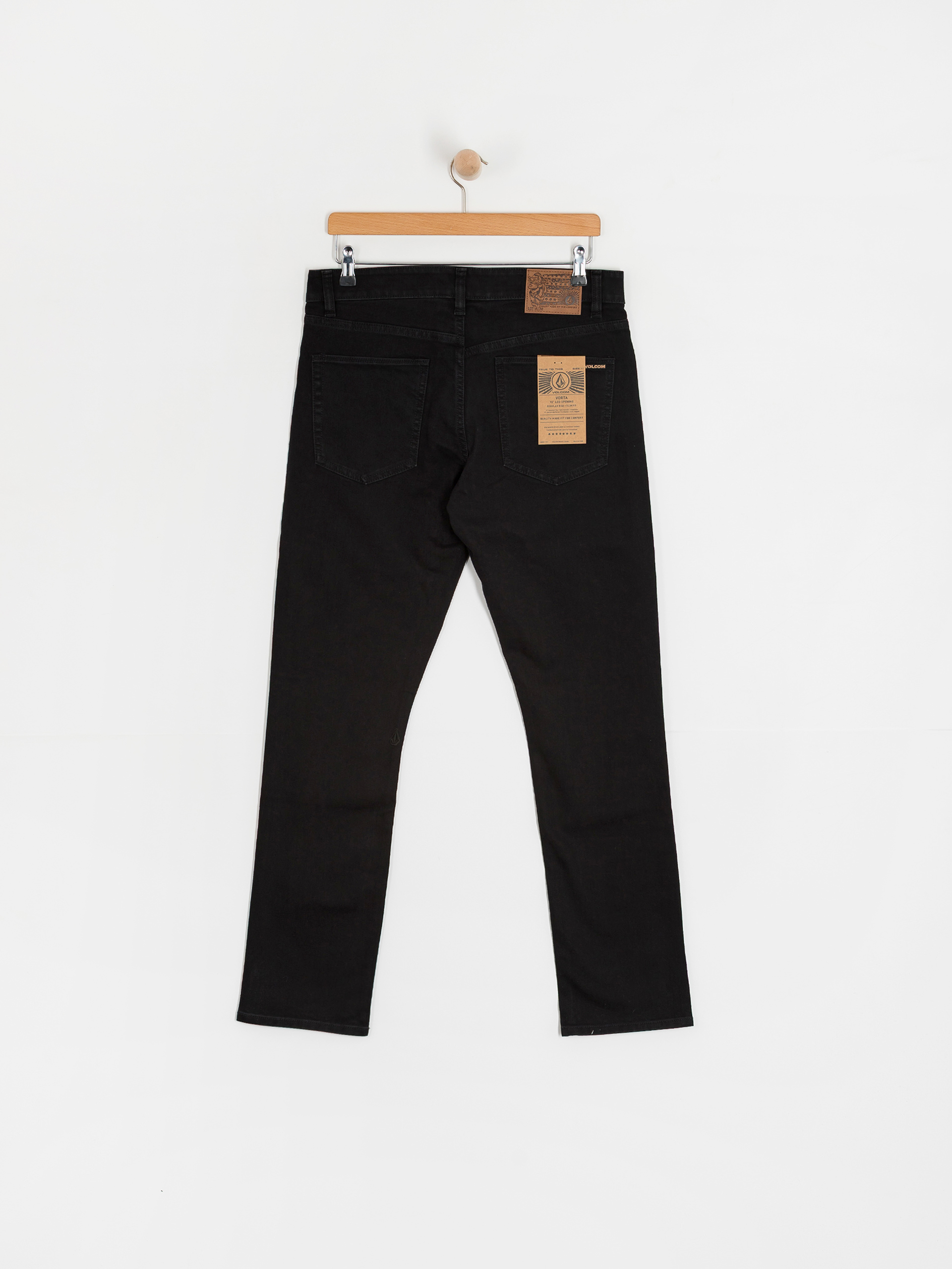 Spodnie Volcom Vorta Denim (black out)