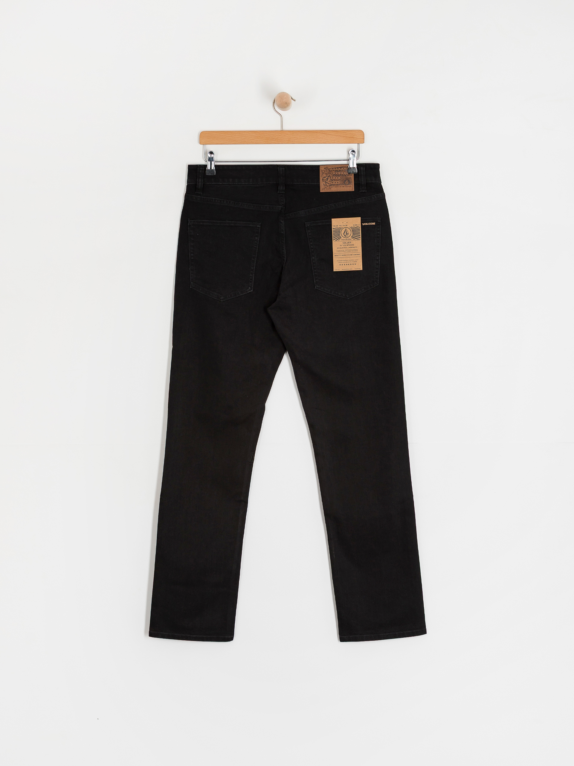 Spodnie Volcom Solver Denim (black out)
